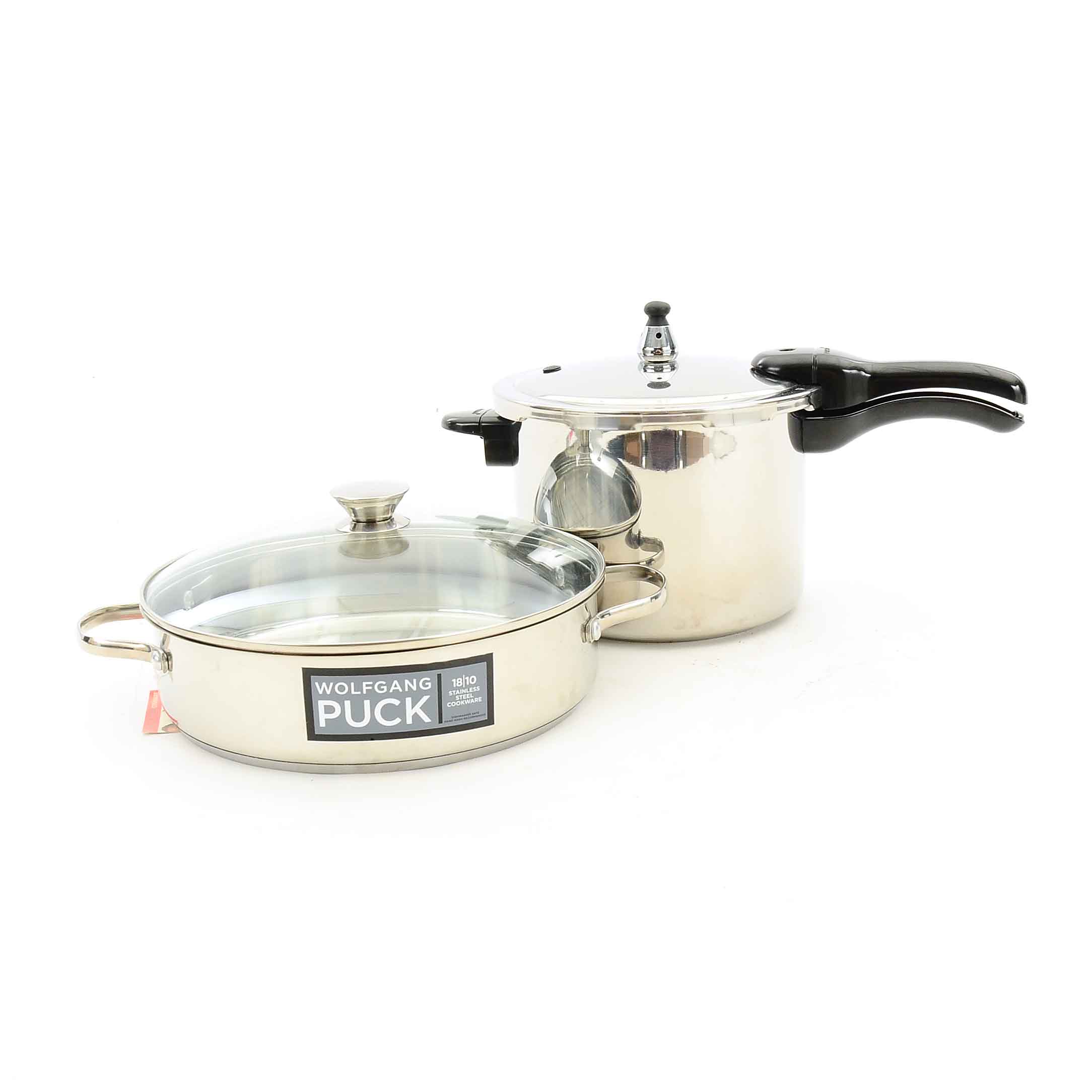 Wolfgang Puck Casserole and Presto Pressure Cooker