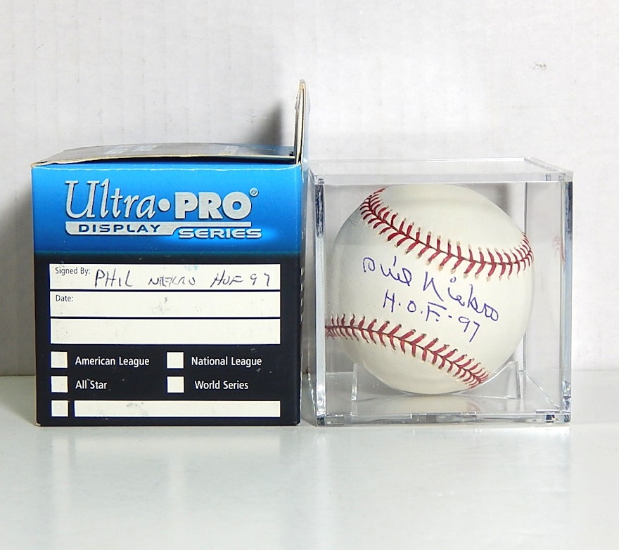 HOF Phil Niekro Signed Baseball