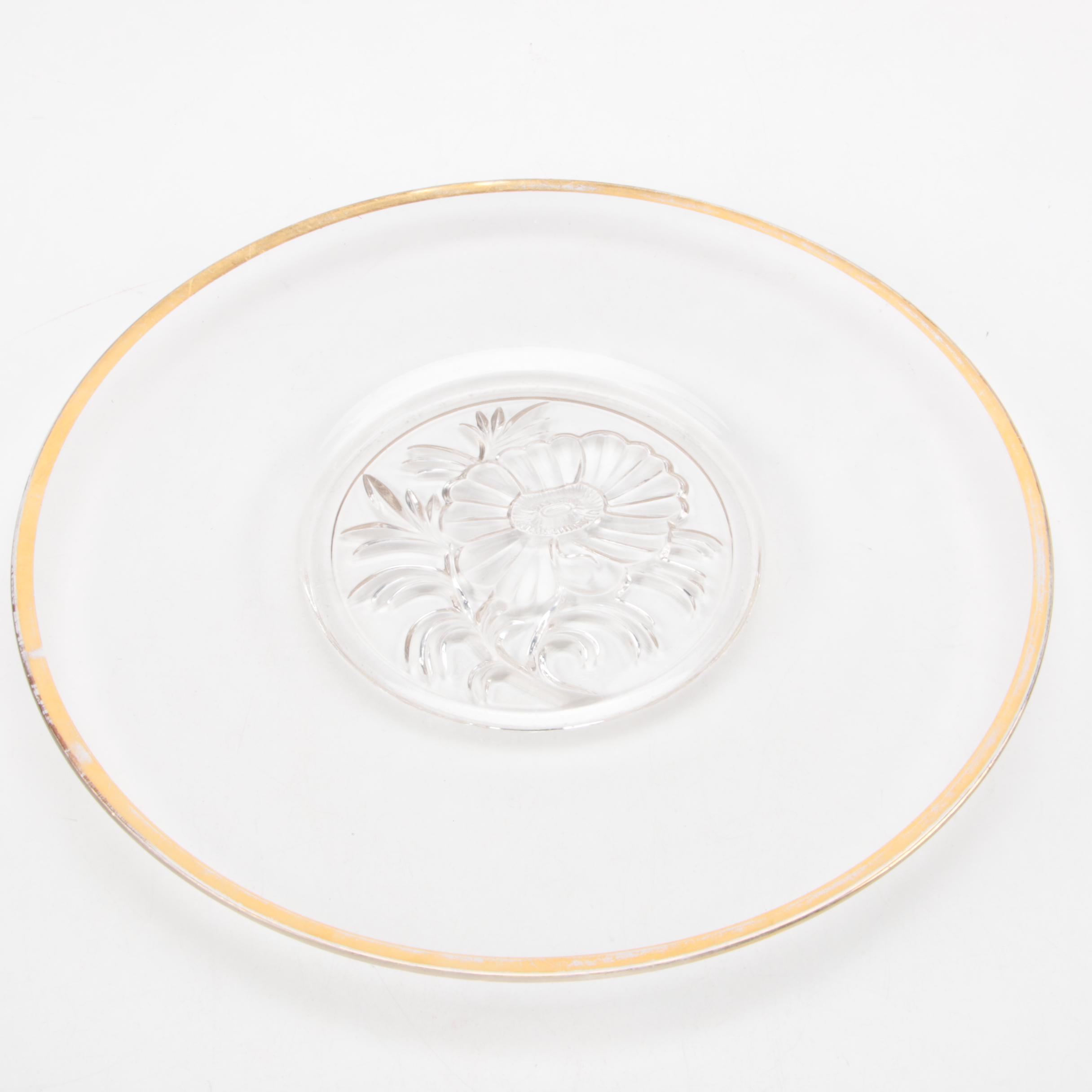 Vintage Glass Serving Dishes