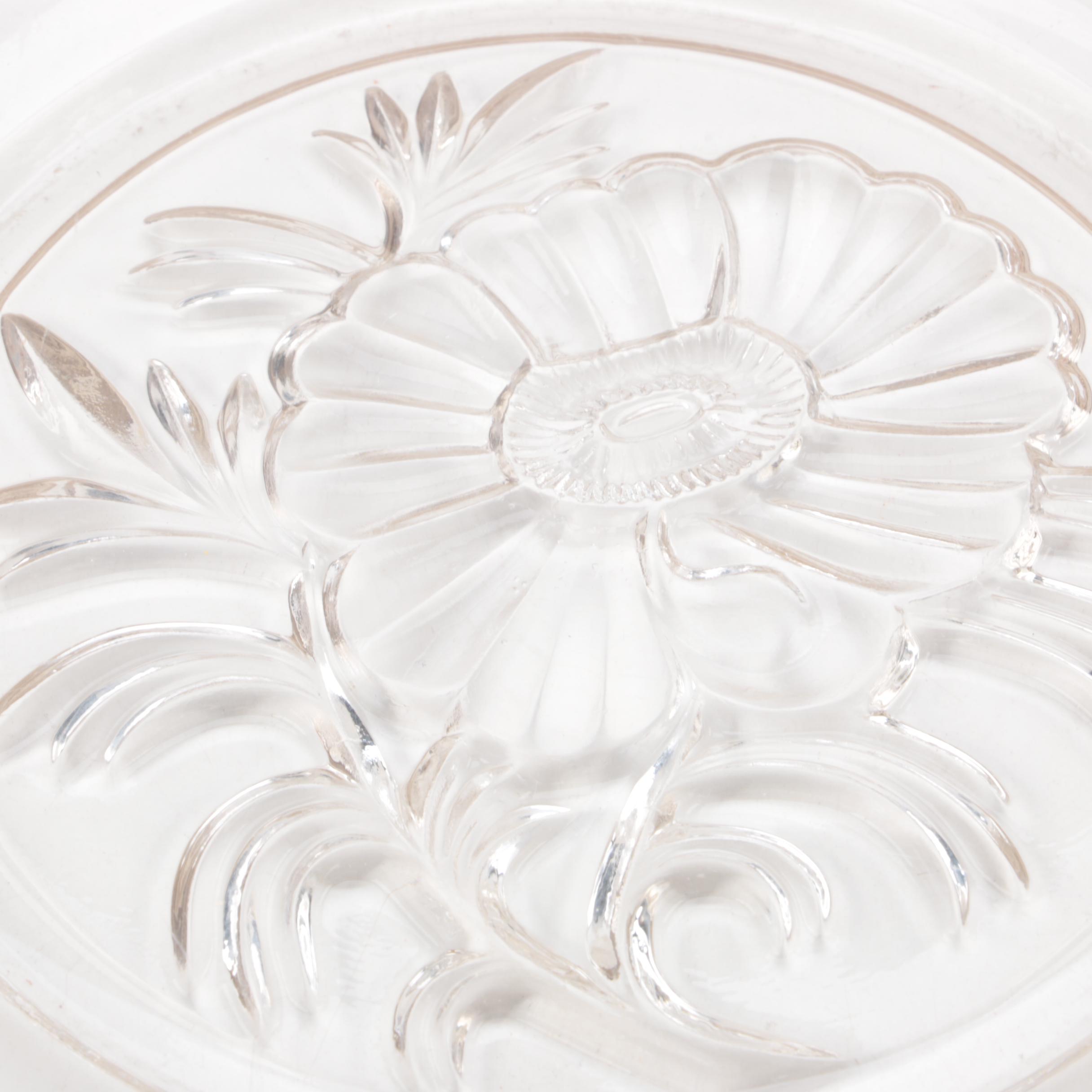 Vintage Glass Serving Dishes