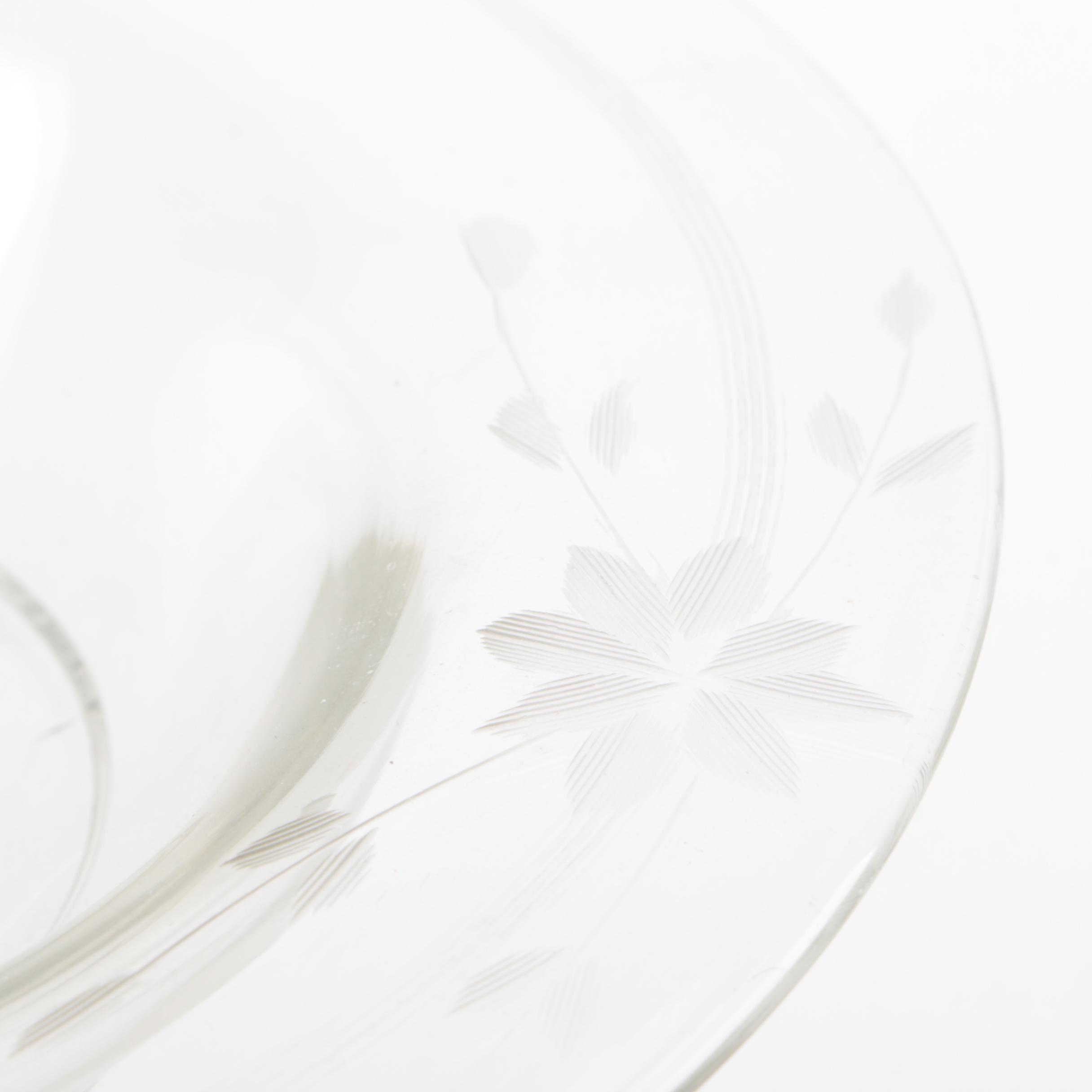 Vintage Glass Serving Dishes