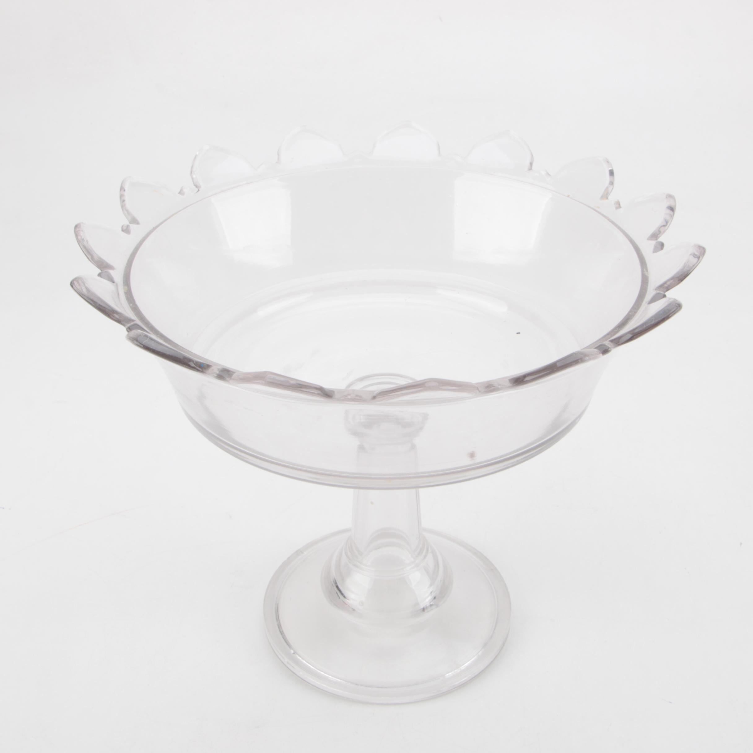 Vintage Glass Serving Dishes