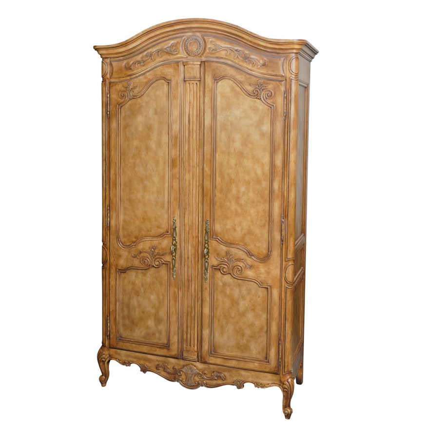 French Provincial Style Armoire by Drexel-Heritage