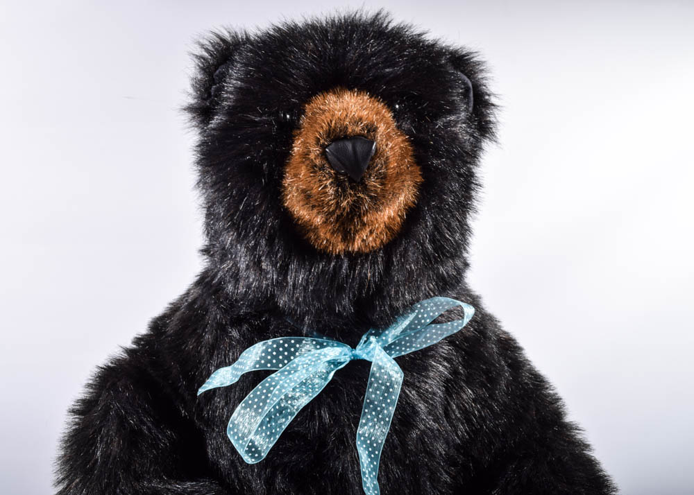 Standing Plush Bear by DITZ Designs