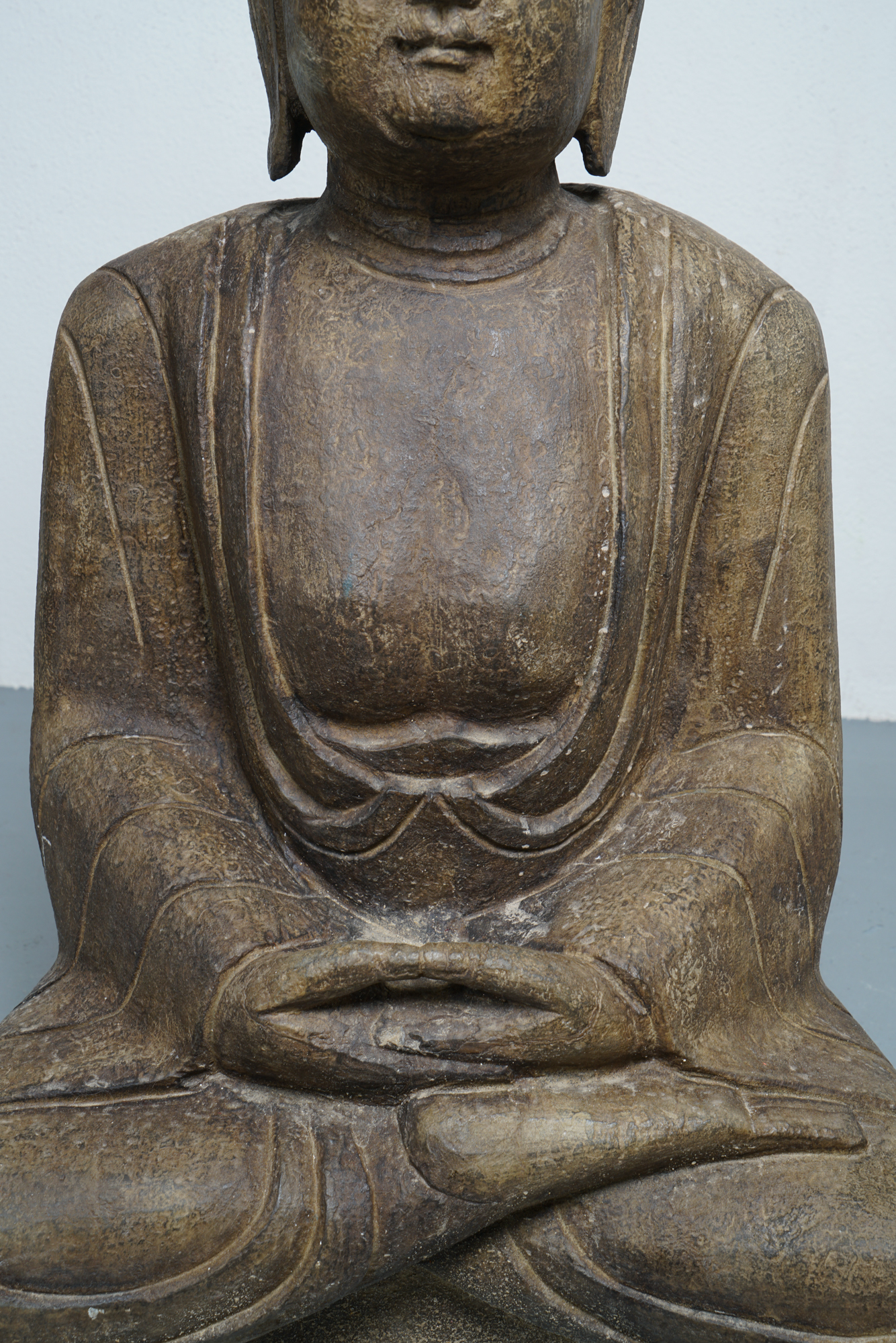 Chinese Stone Buddha Sculpture
