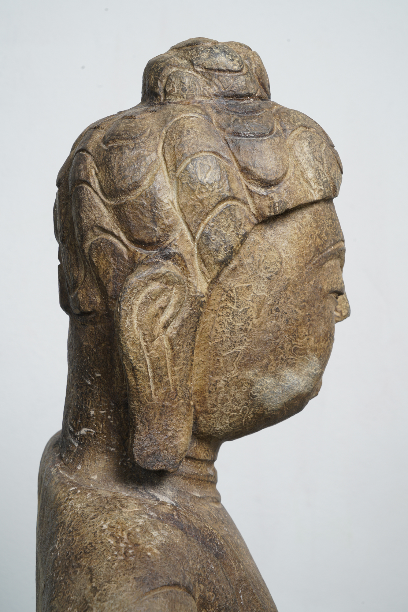 Chinese Stone Buddha Sculpture