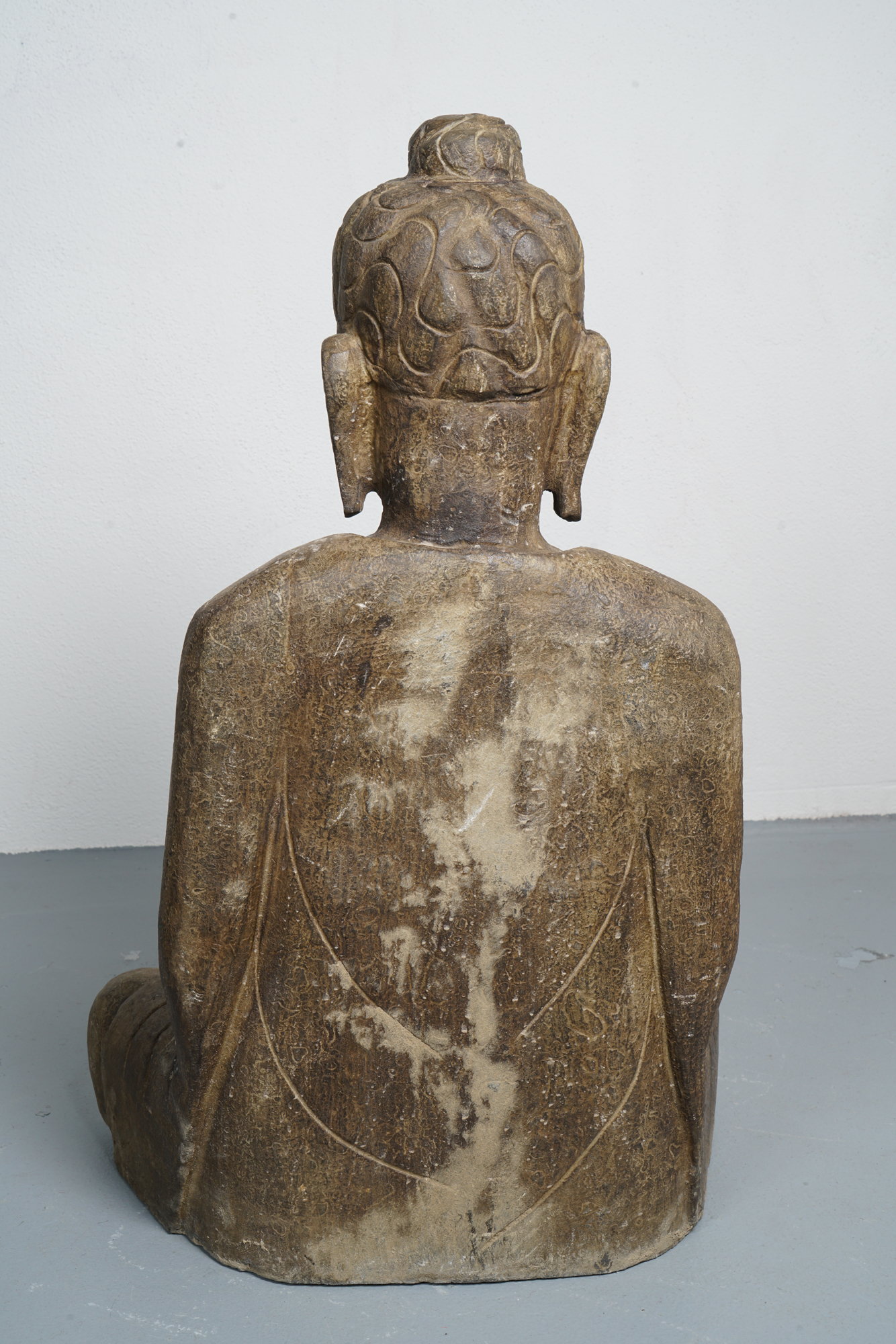 Chinese Stone Buddha Sculpture