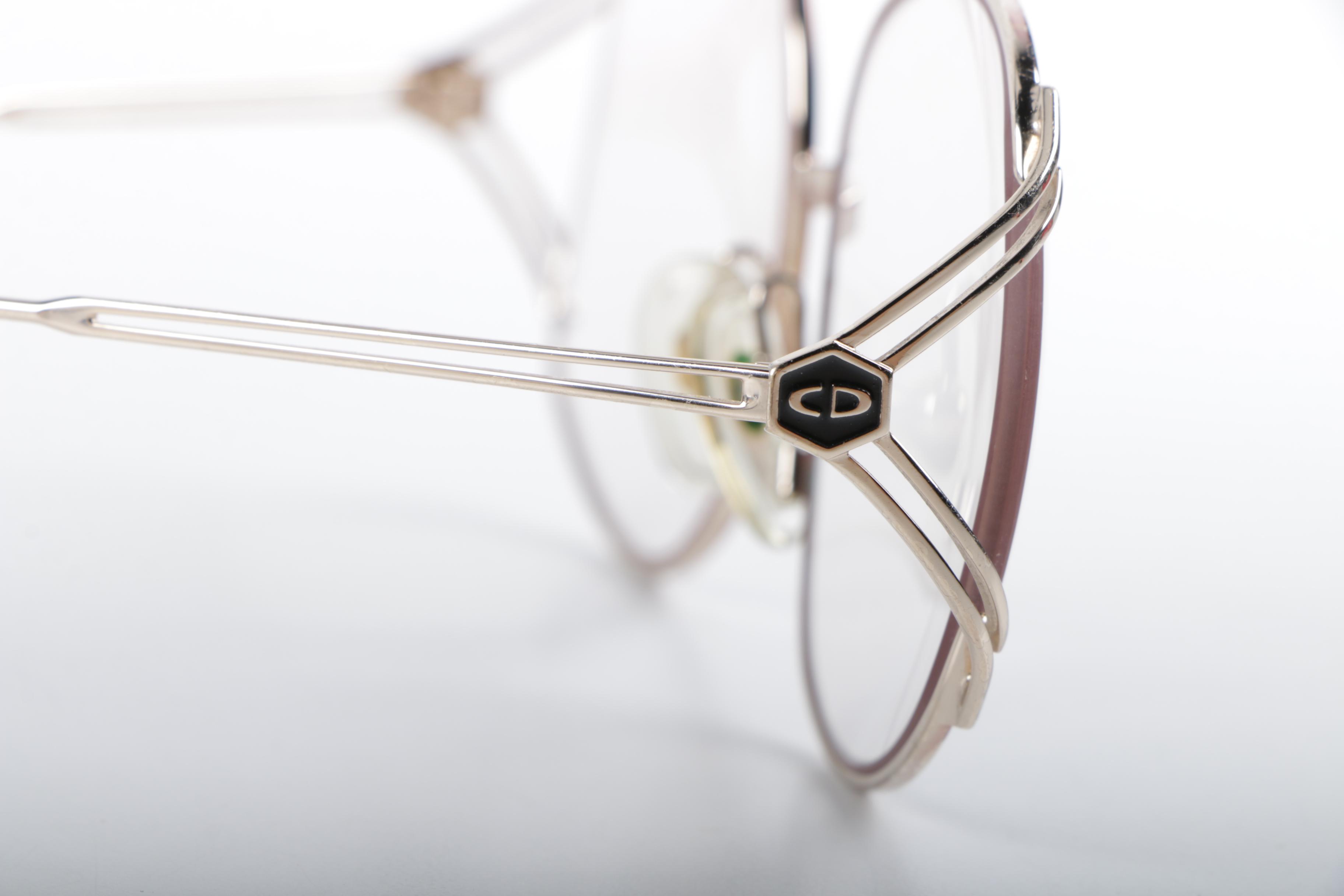 1980s Vintage Christian Dior Eyeglasses, Made in Austria