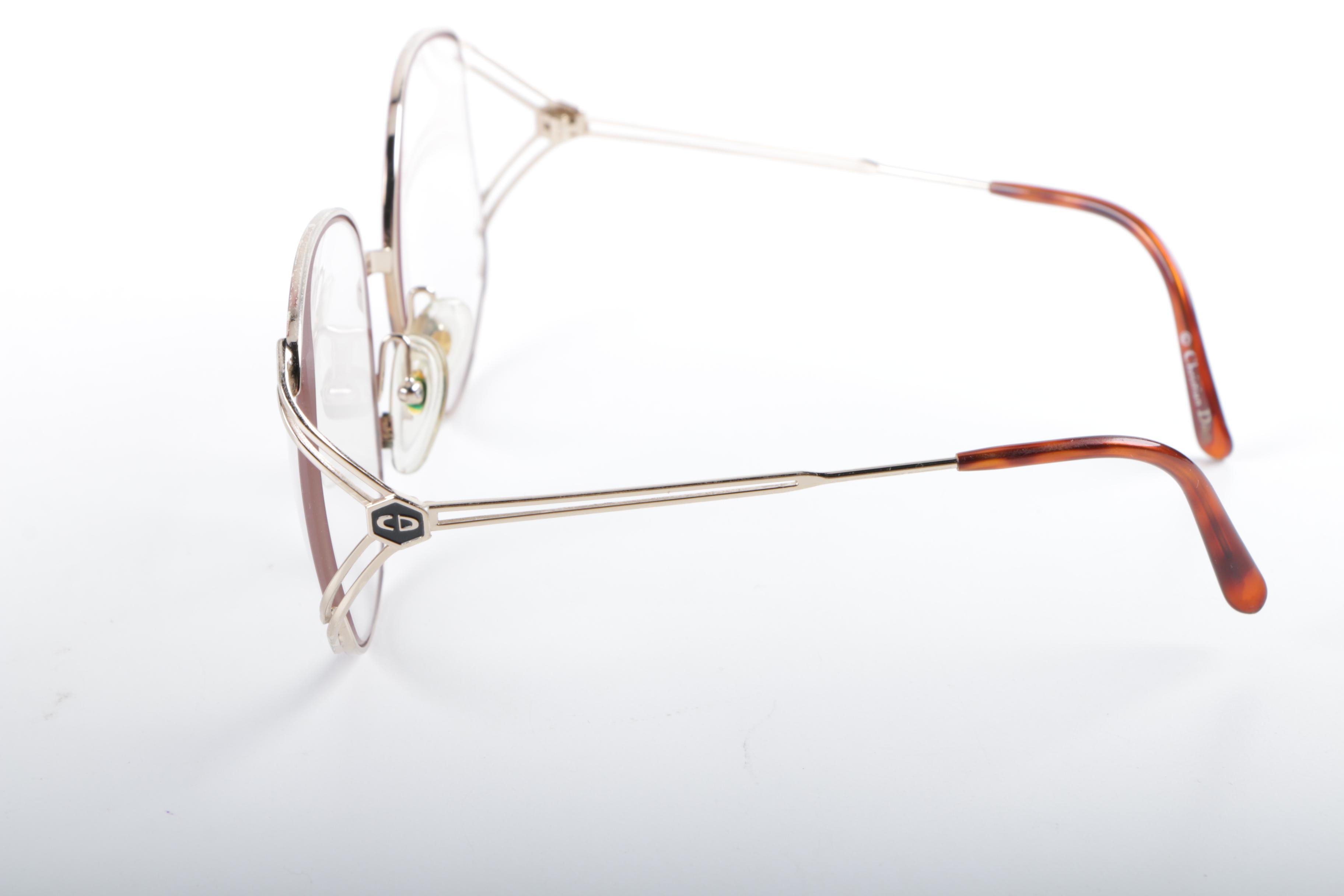 1980s Vintage Christian Dior Eyeglasses, Made in Austria