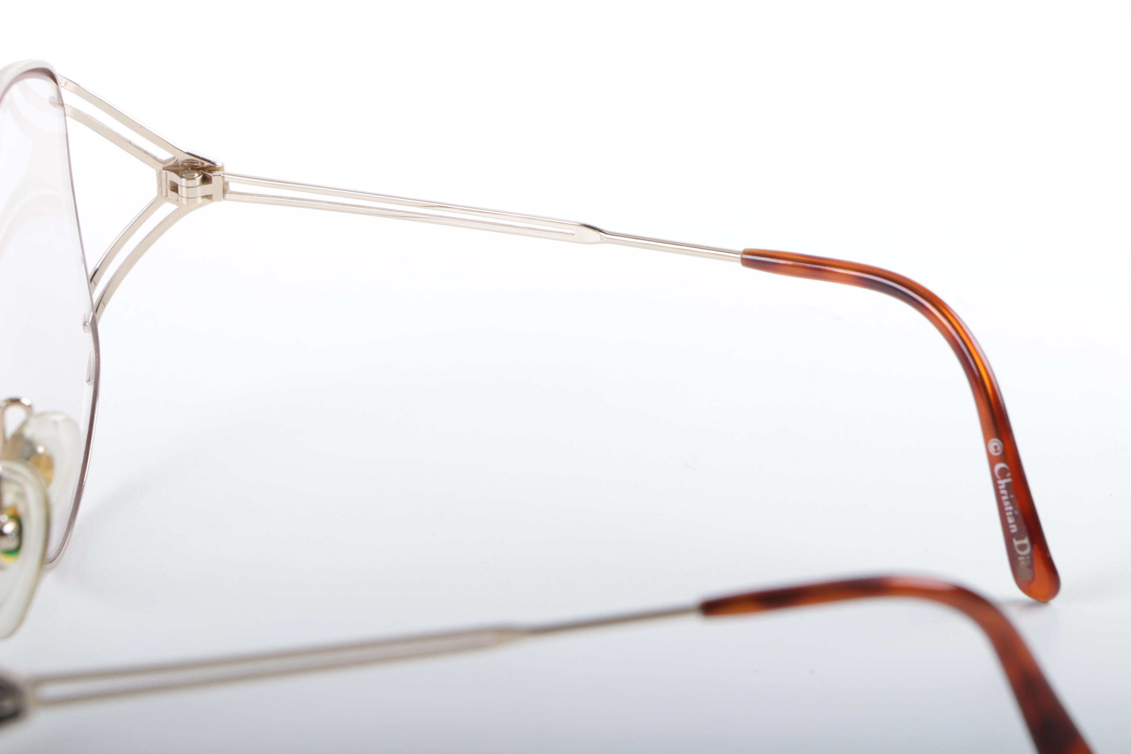 1980s Vintage Christian Dior Eyeglasses, Made in Austria