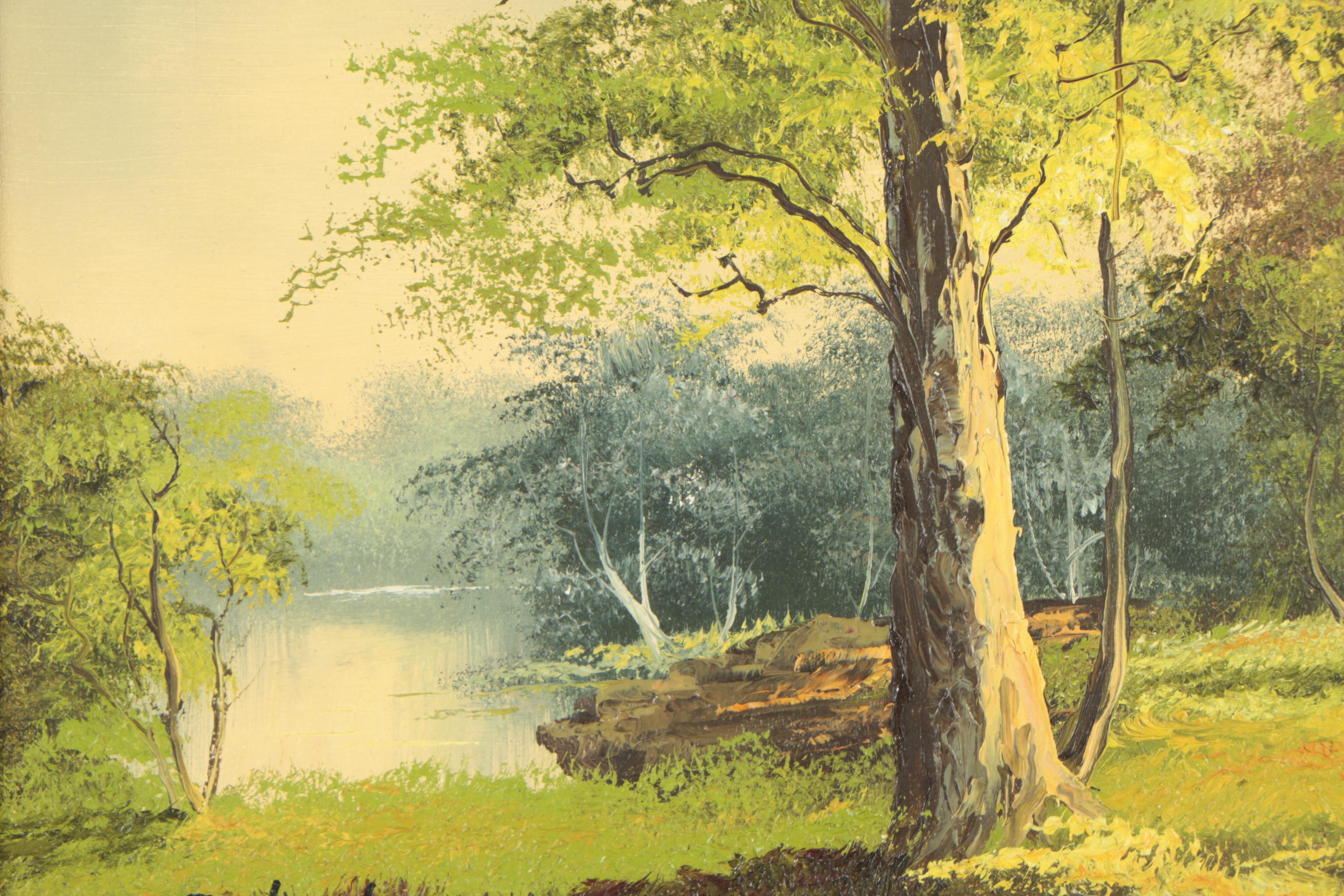 K. Richards Oil Painting