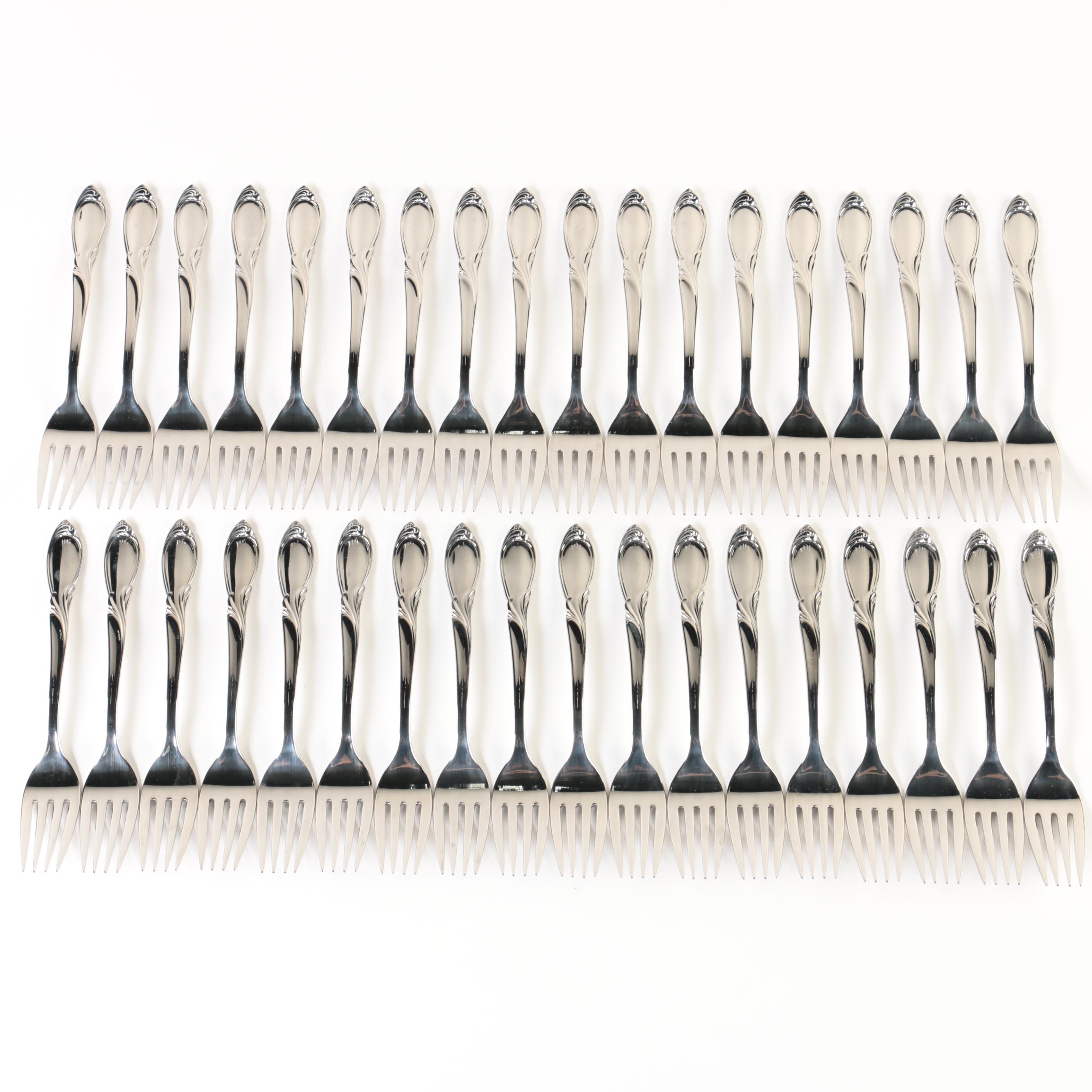Fortunoff Stainless Steel Salad Forks