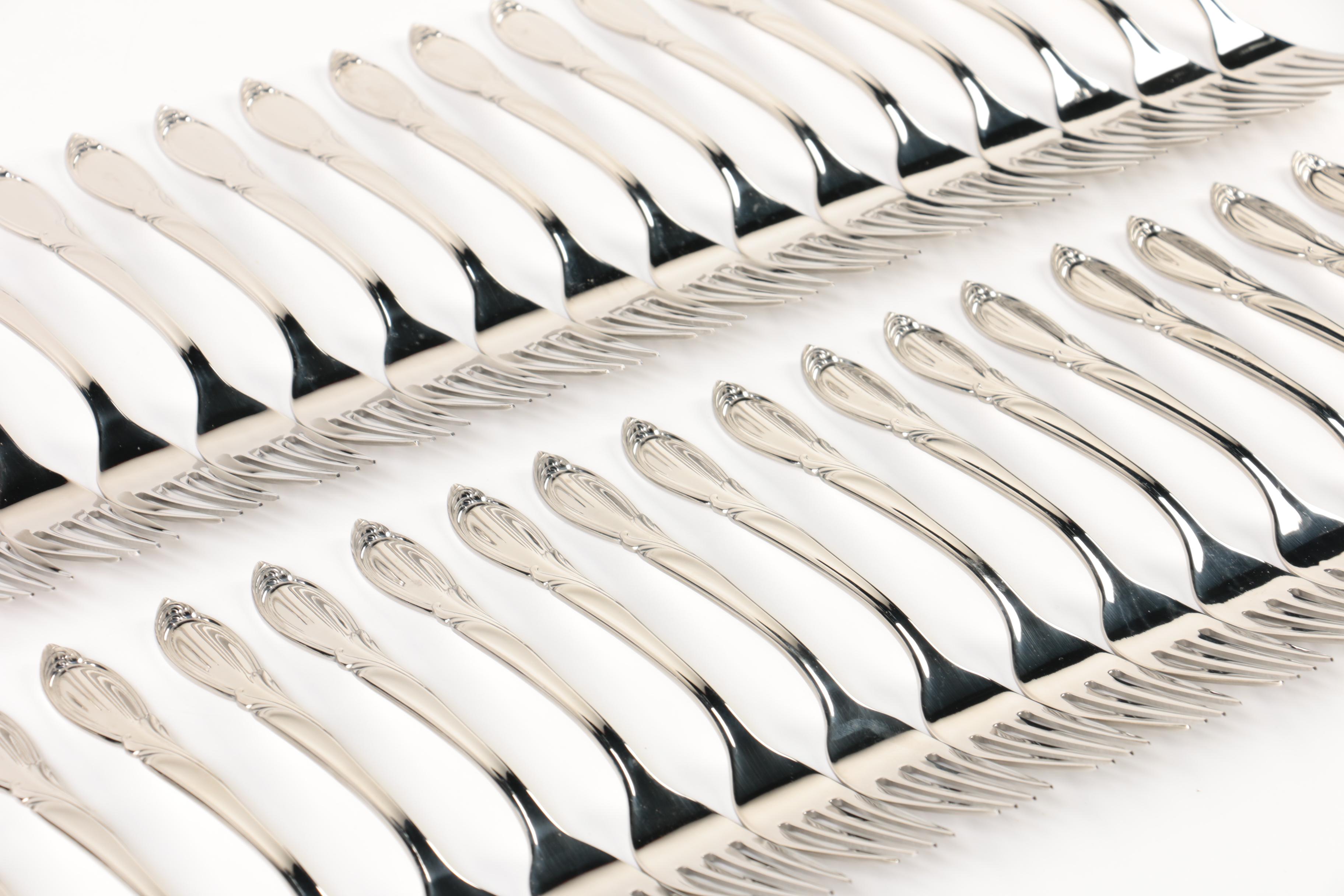 Fortunoff Stainless Steel Salad Forks