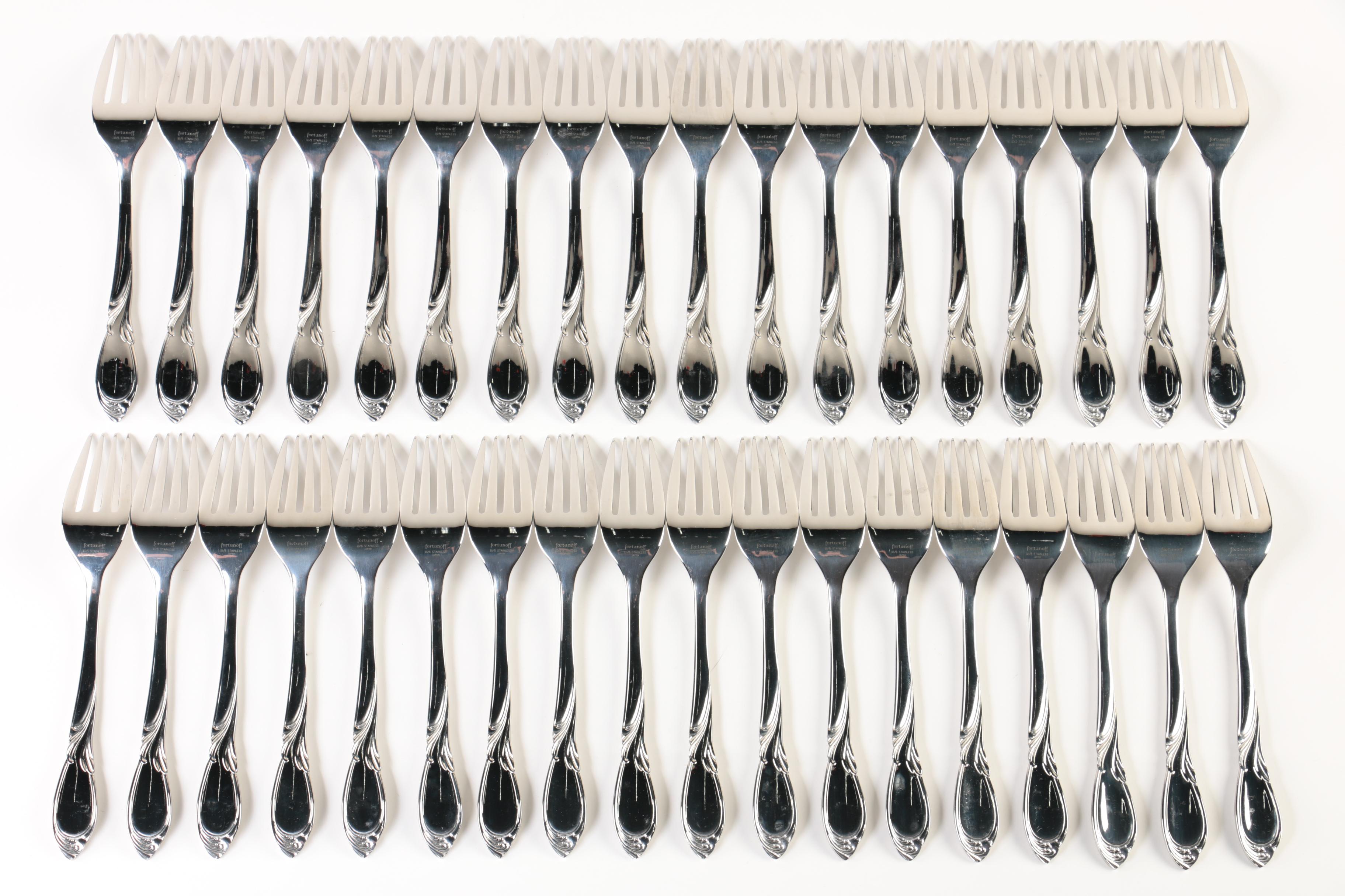 Fortunoff Stainless Steel Salad Forks