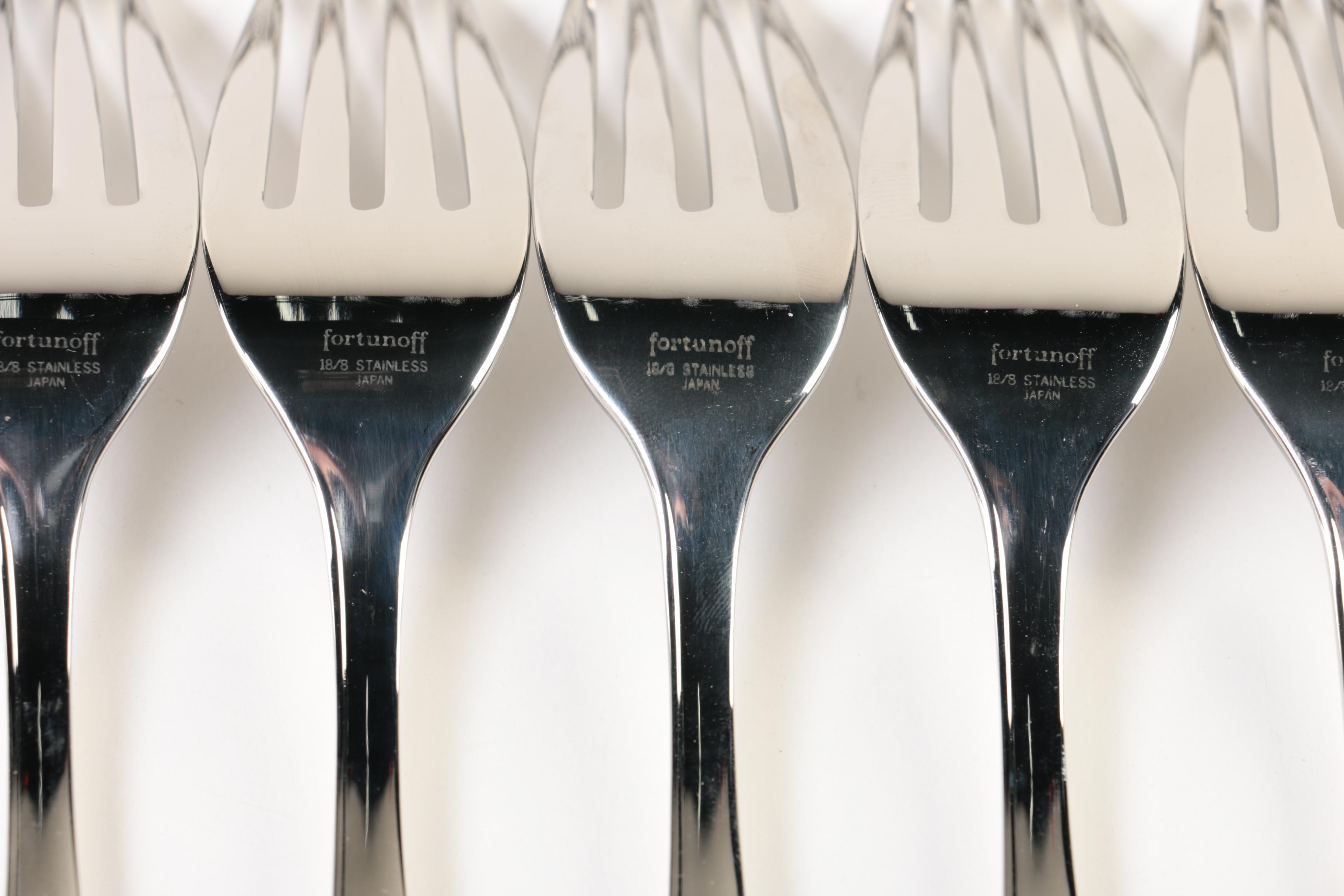 Fortunoff Stainless Steel Salad Forks
