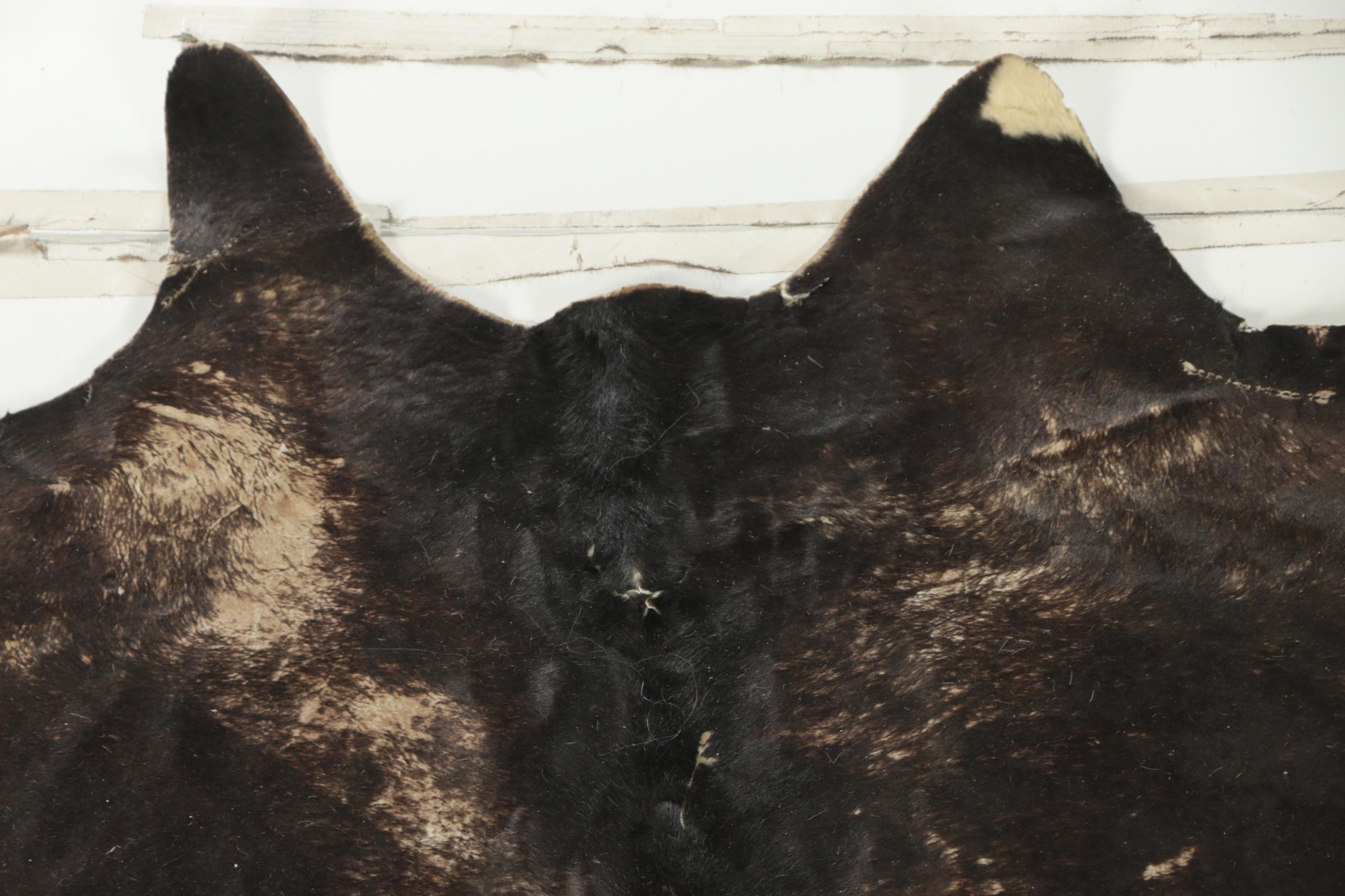 Vintage Brazilian Cowhide Area Rug