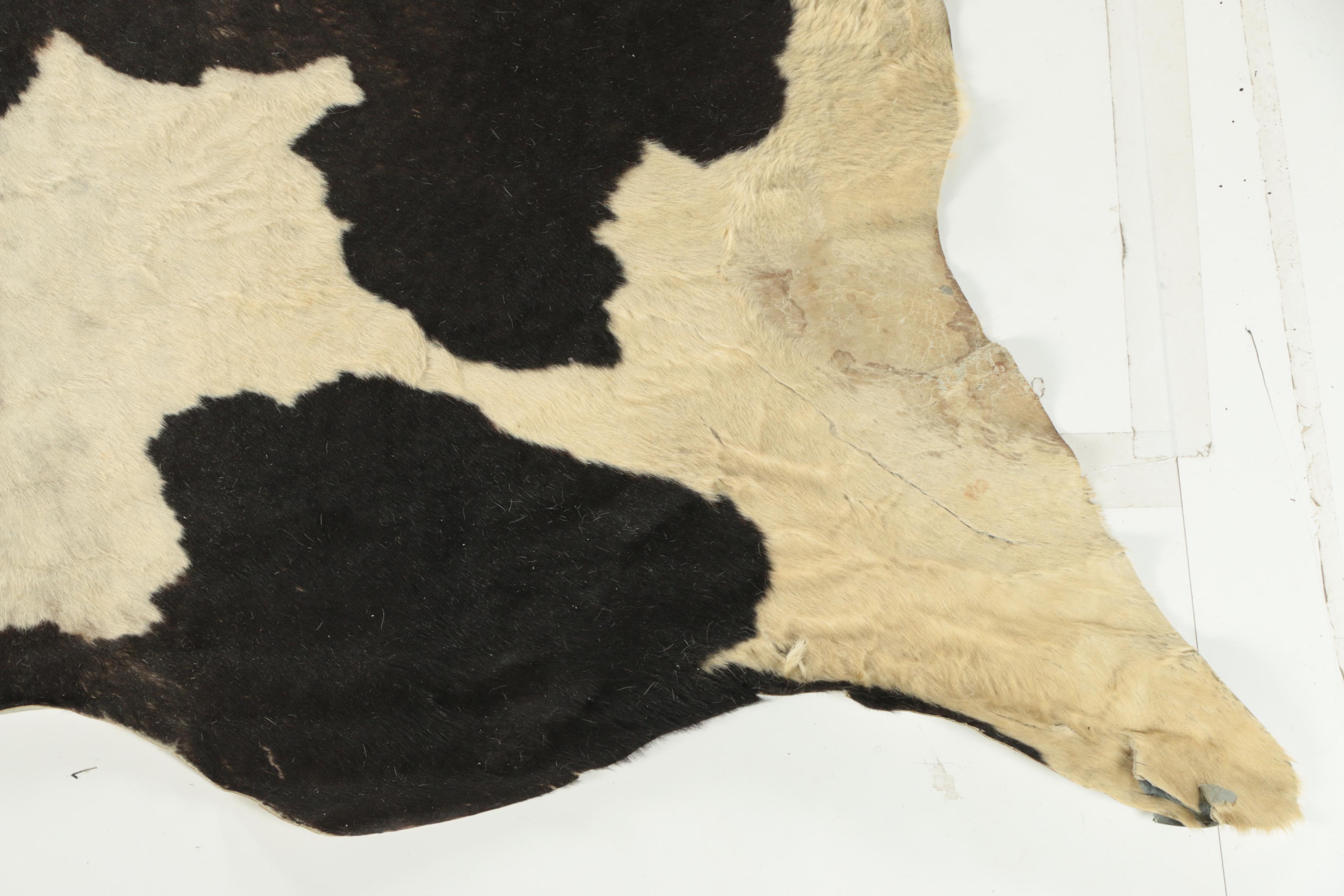 Vintage Brazilian Cowhide Area Rug