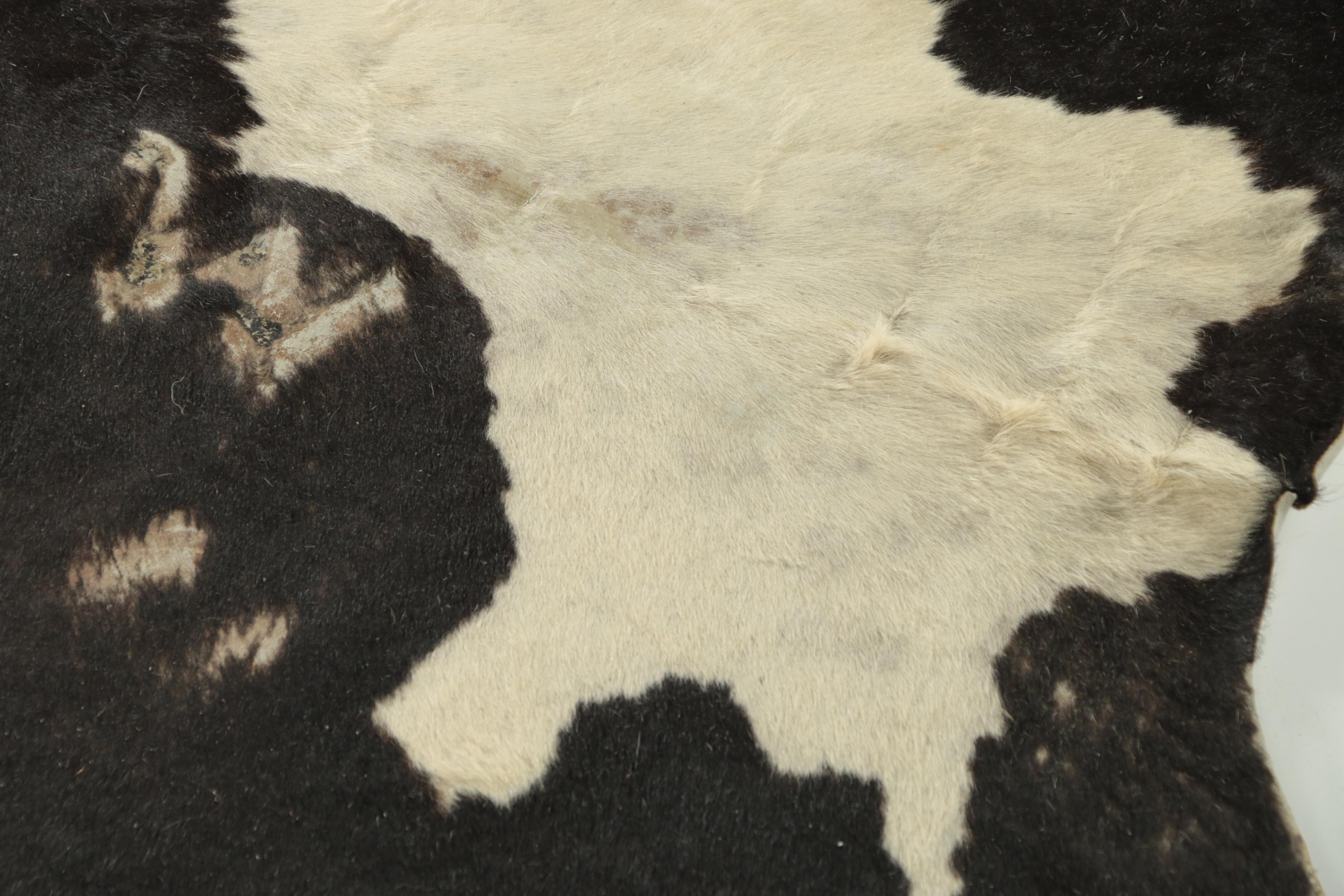 Vintage Brazilian Cowhide Area Rug