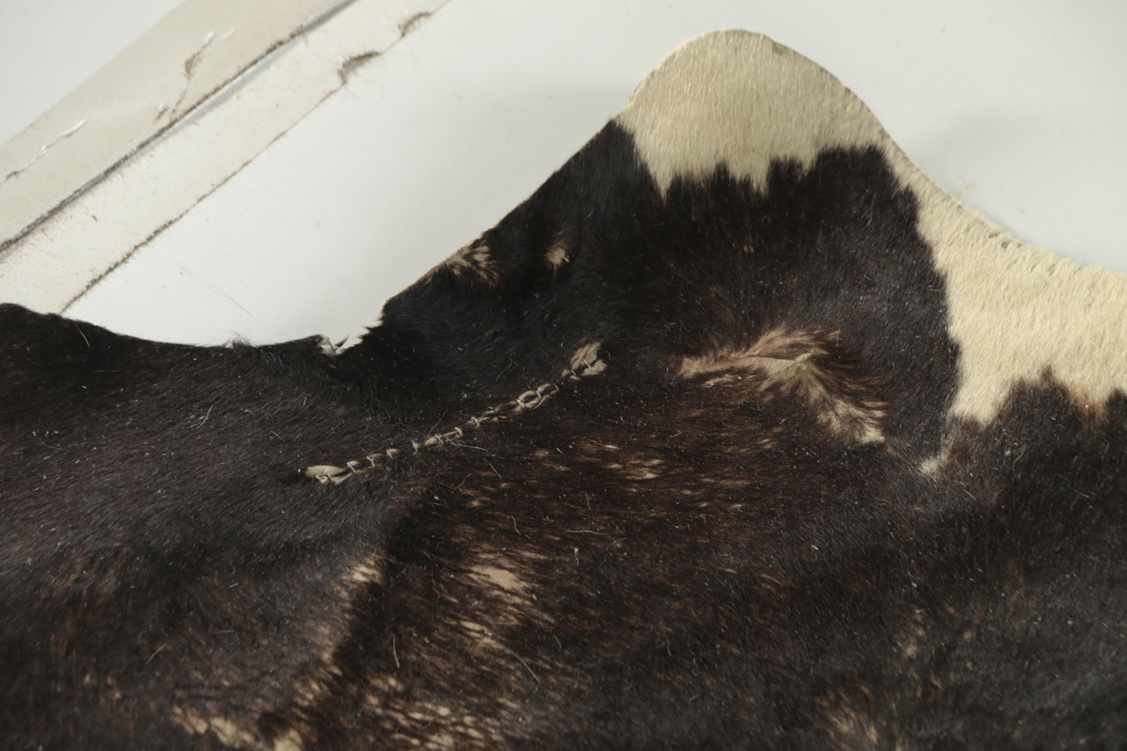 Vintage Brazilian Cowhide Area Rug