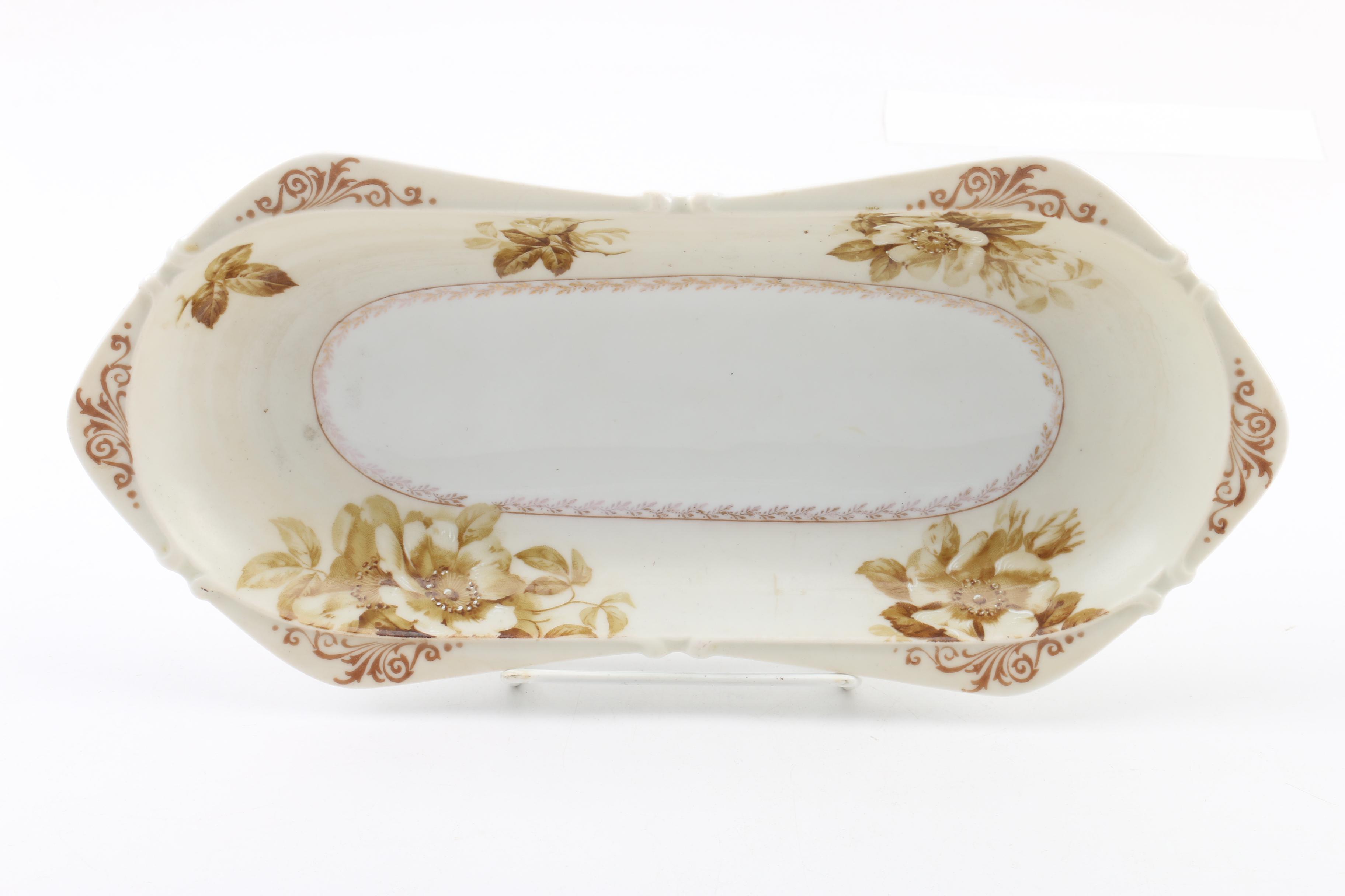 Vintage Porcelain Tableware Including Ohme ca. 1908-20