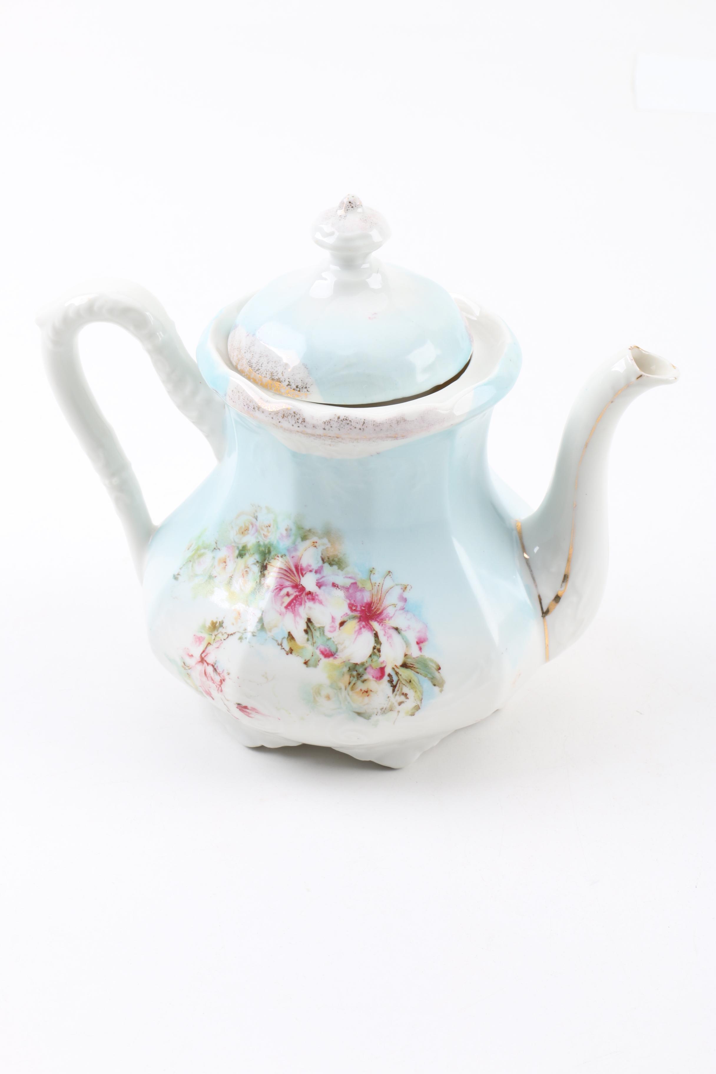 Vintage Porcelain Tableware Including Ohme ca. 1908-20