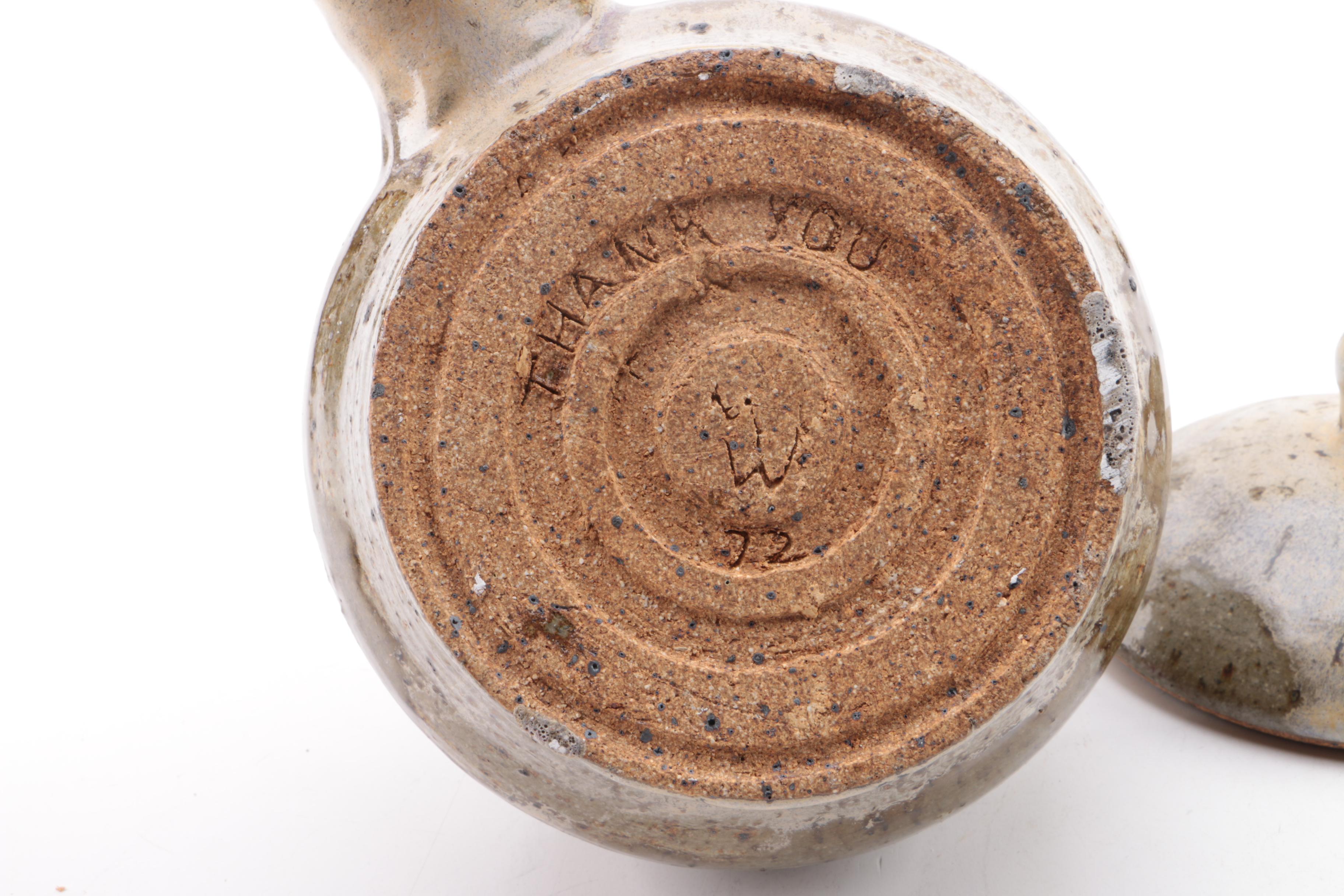 Studio Art Pottery, Including Mary George Kronstadt