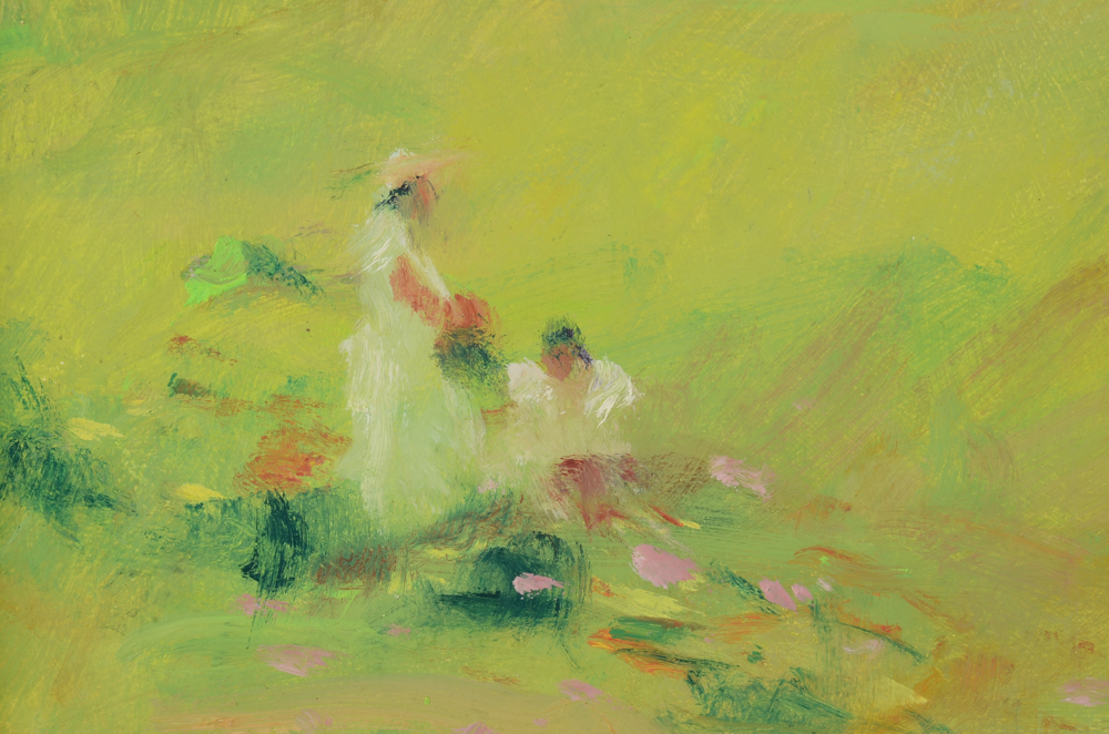 Harry Barton Original Oil Painting on Masonite