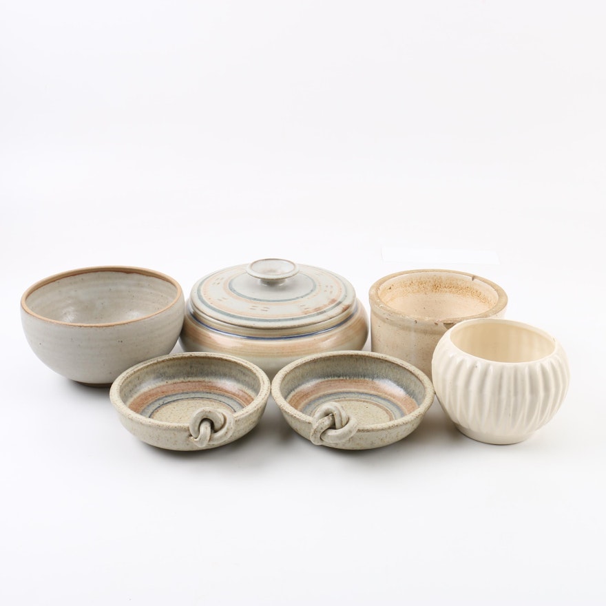 American Art Pottery Bowls and Vessels