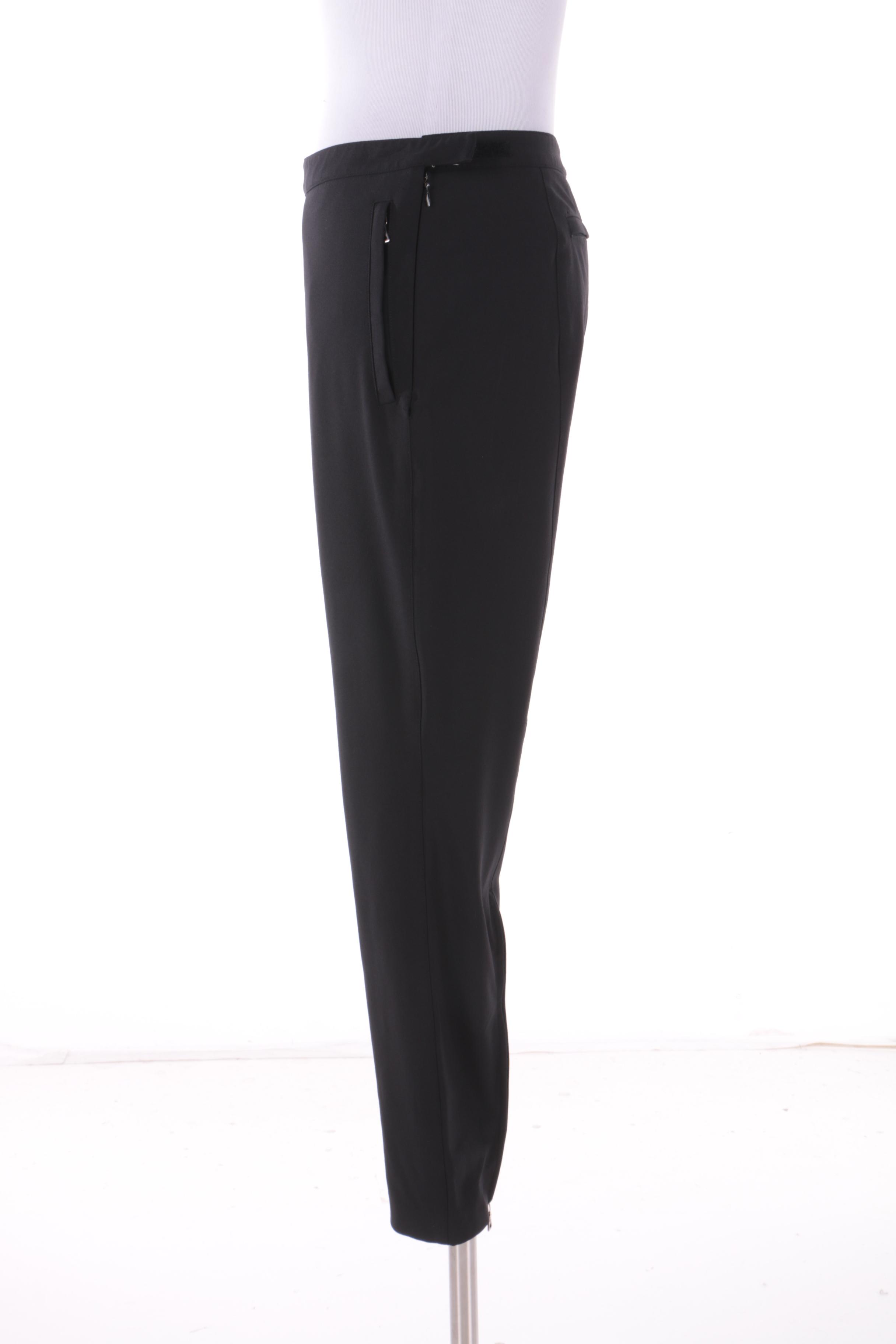 Women's Prada Black Nylon Blend Trousers