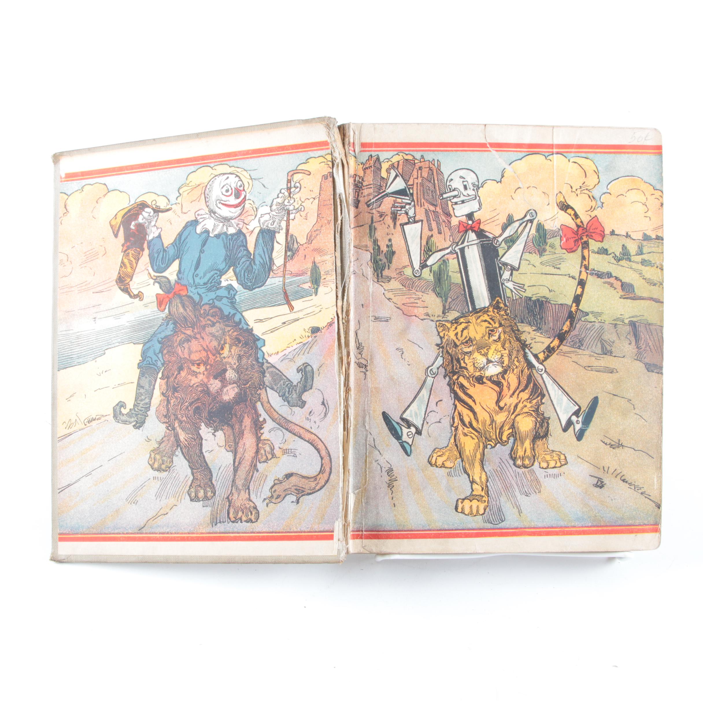 1904 "The Marvelous Land of Oz" and 1913 "The Patchwork Girl"