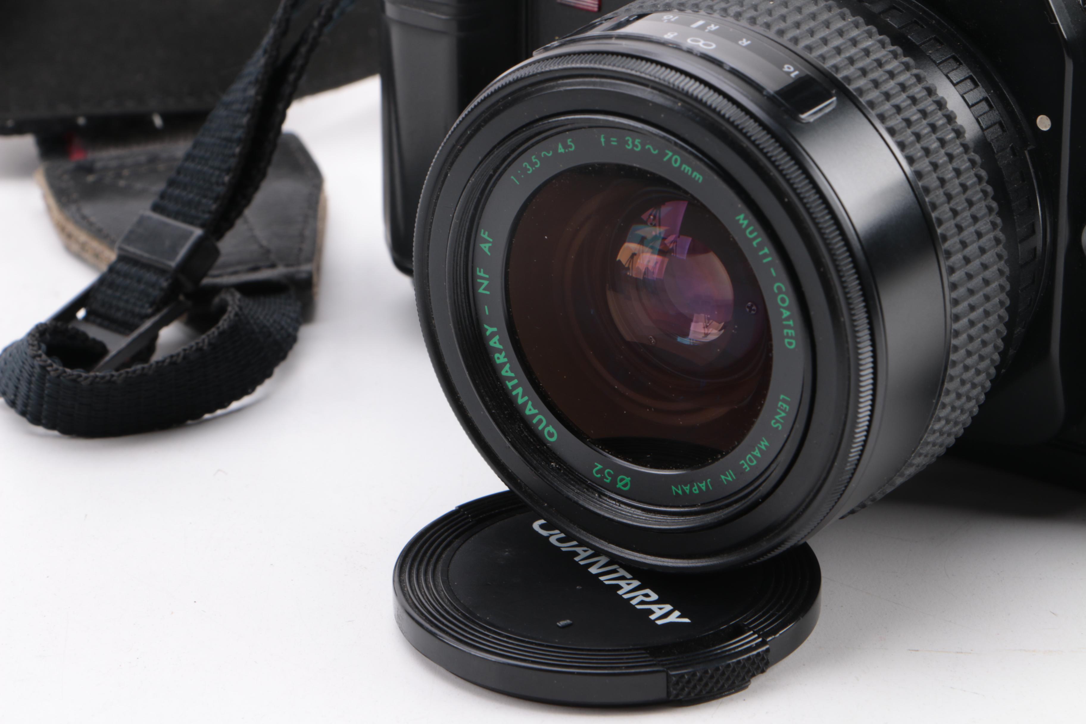 Nikon N2000 and Bosley Jubilee Still Cameras With Accessories