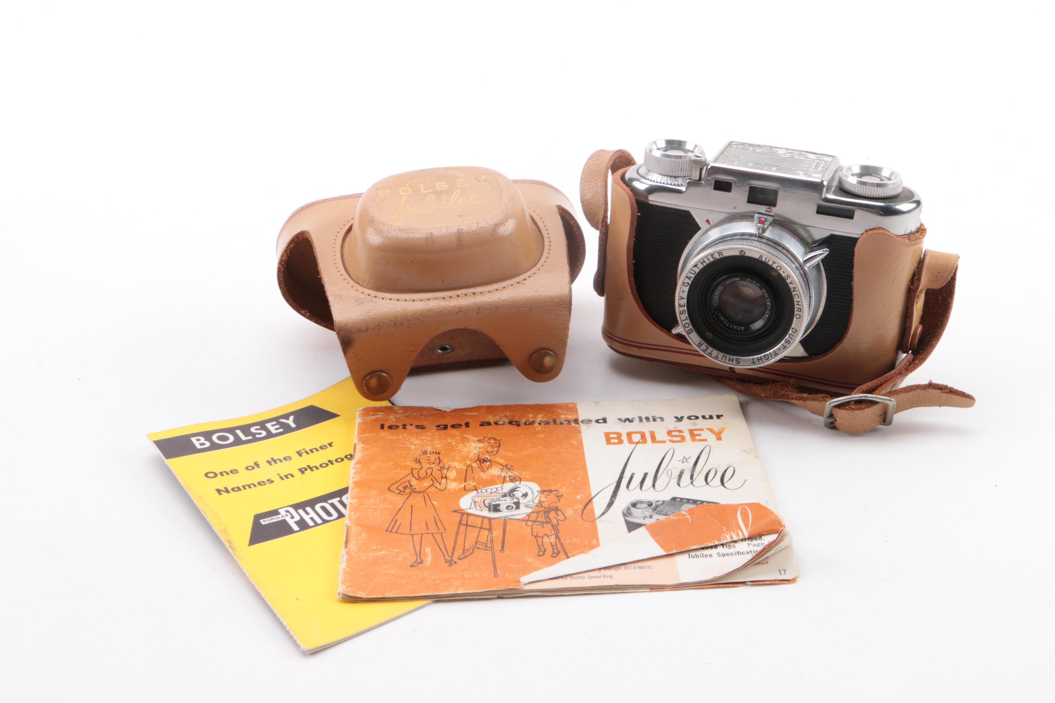 Nikon N2000 and Bosley Jubilee Still Cameras With Accessories