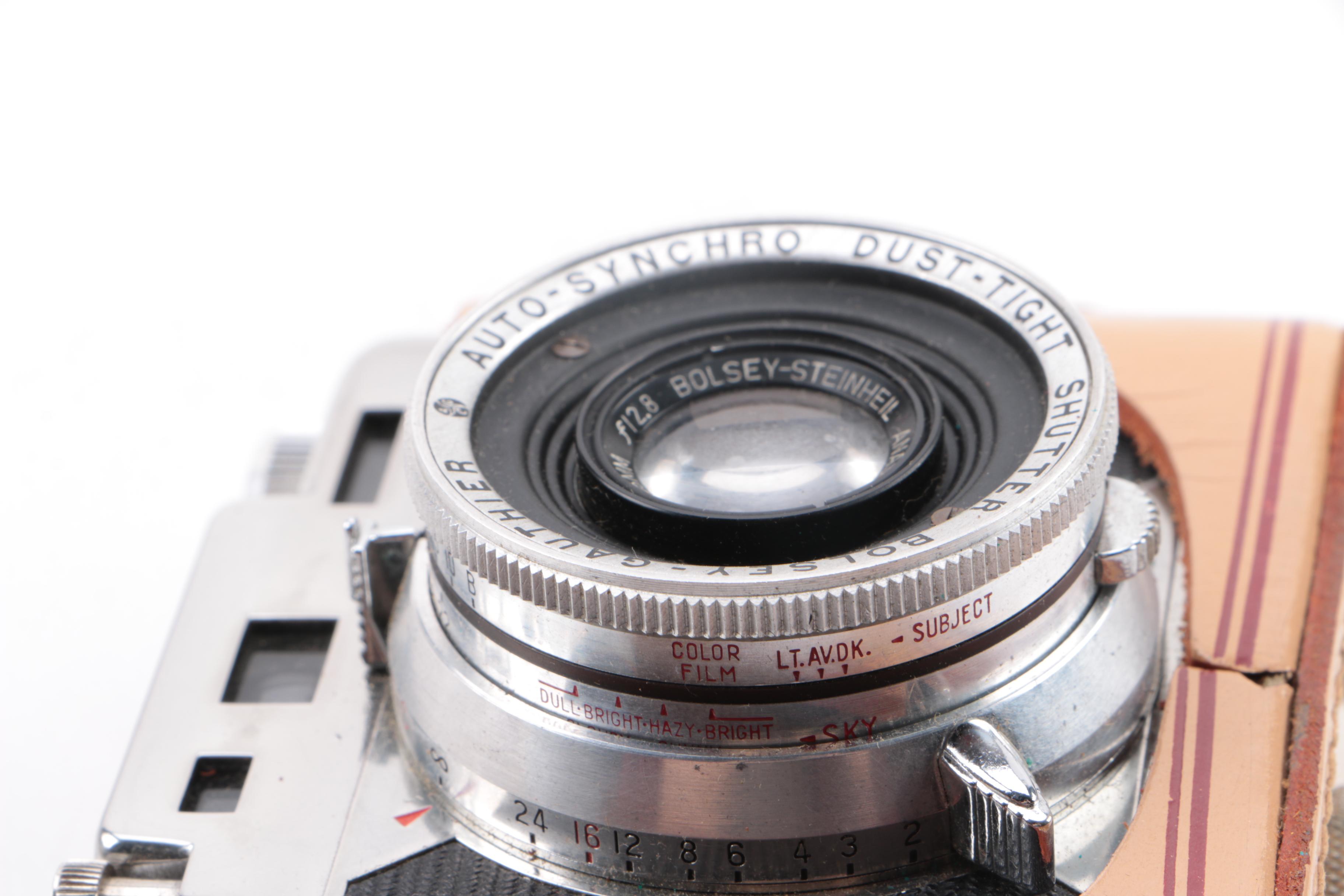 Nikon N2000 and Bosley Jubilee Still Cameras With Accessories