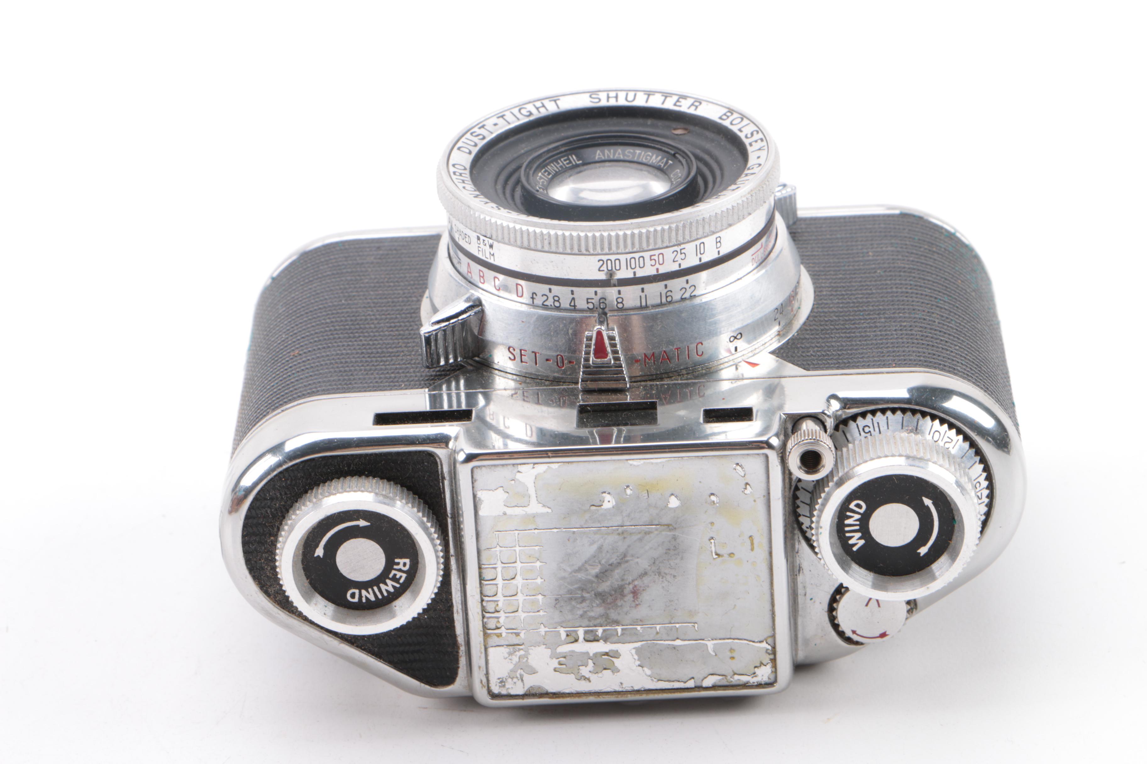 Nikon N2000 and Bosley Jubilee Still Cameras With Accessories