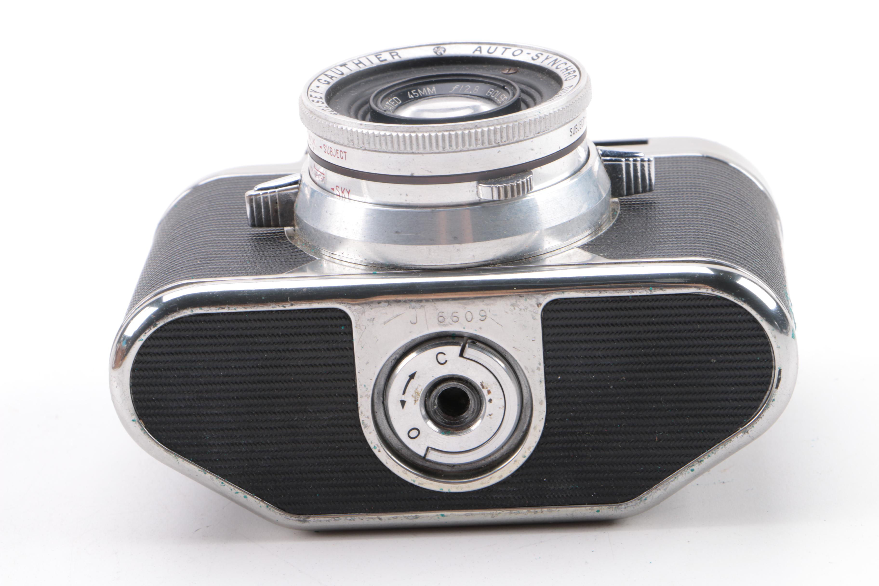 Nikon N2000 and Bosley Jubilee Still Cameras With Accessories