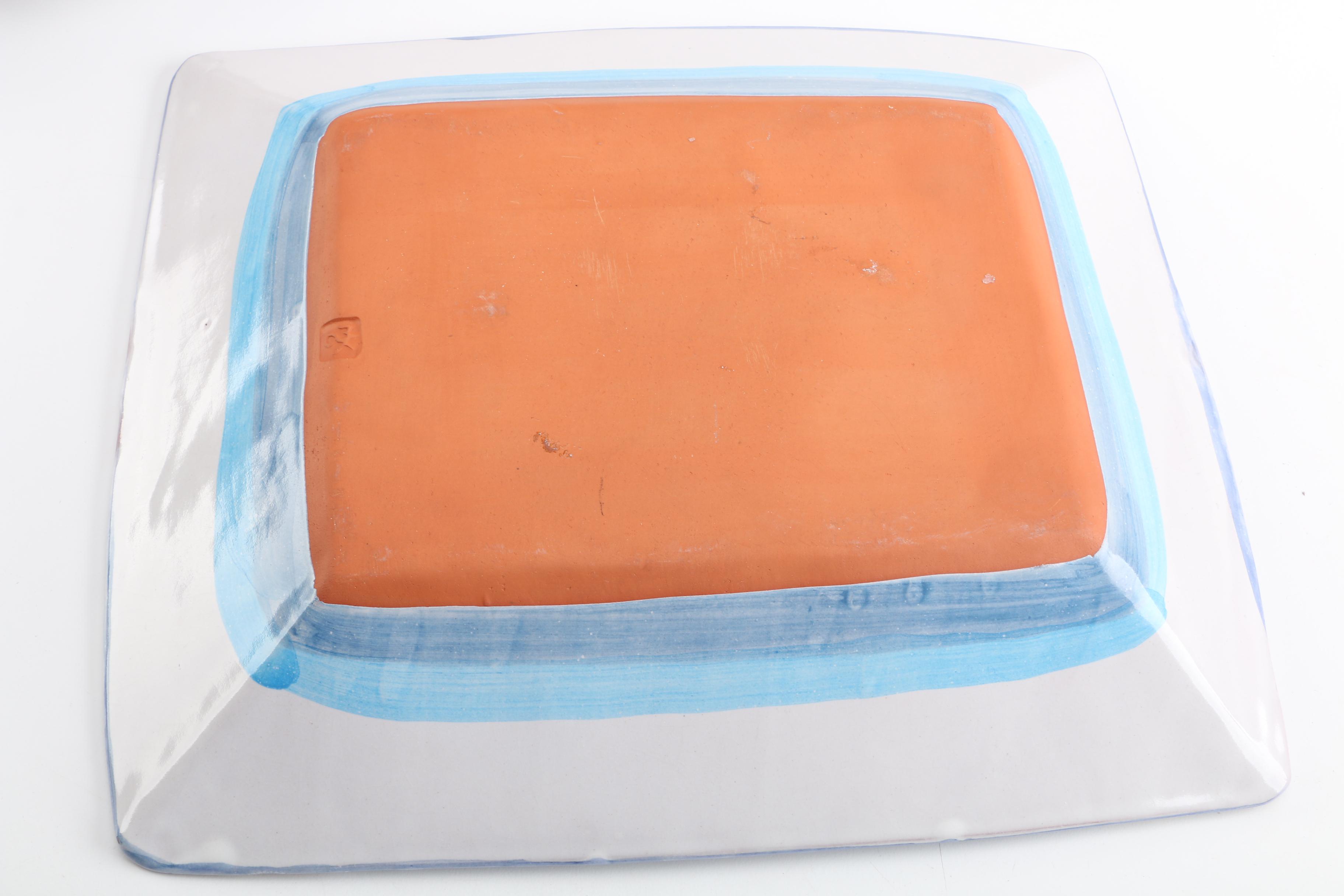 Mary George Kronstadt Earthenware Serving Trays