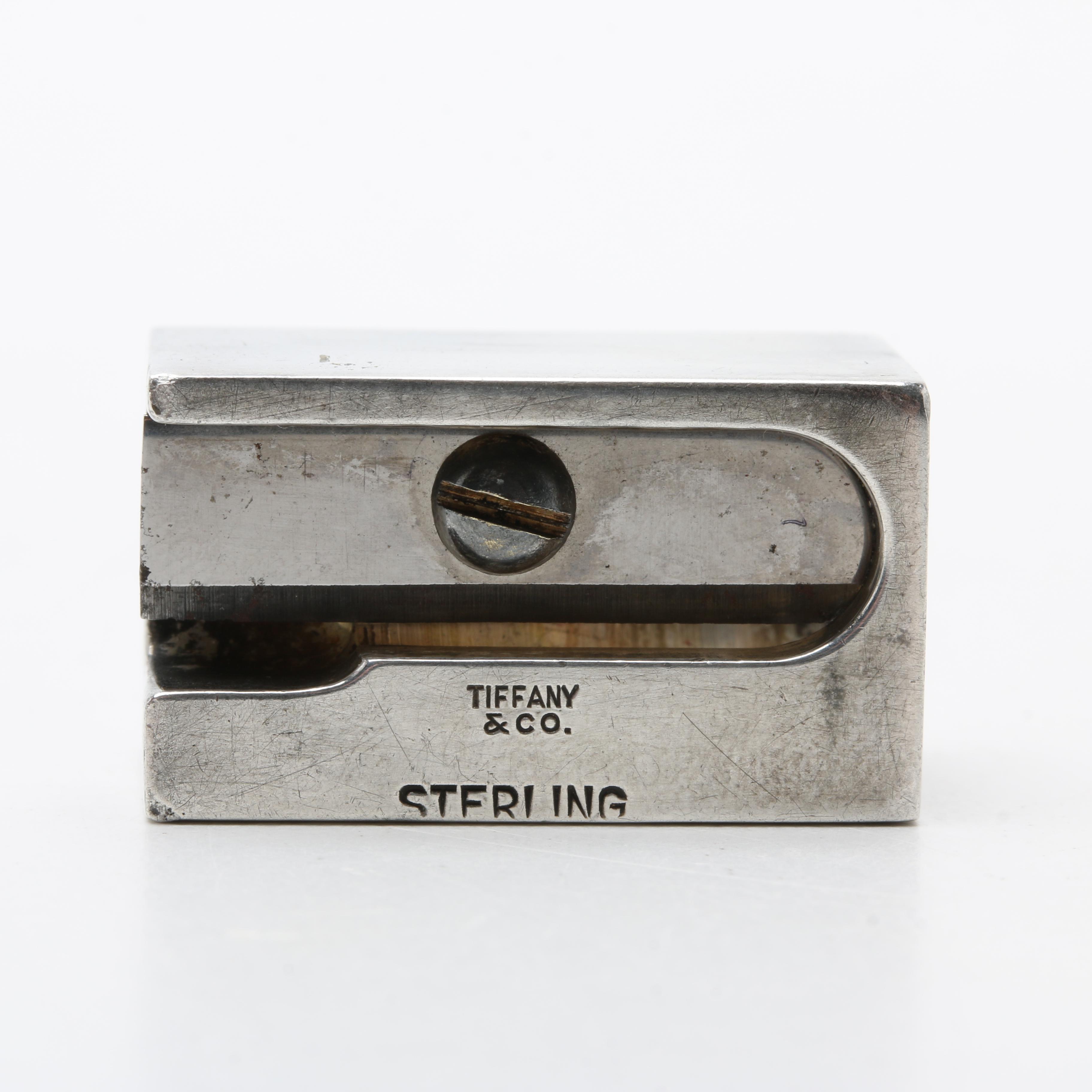 Tiffany & Co Sterling Silver Pencil Sharpener