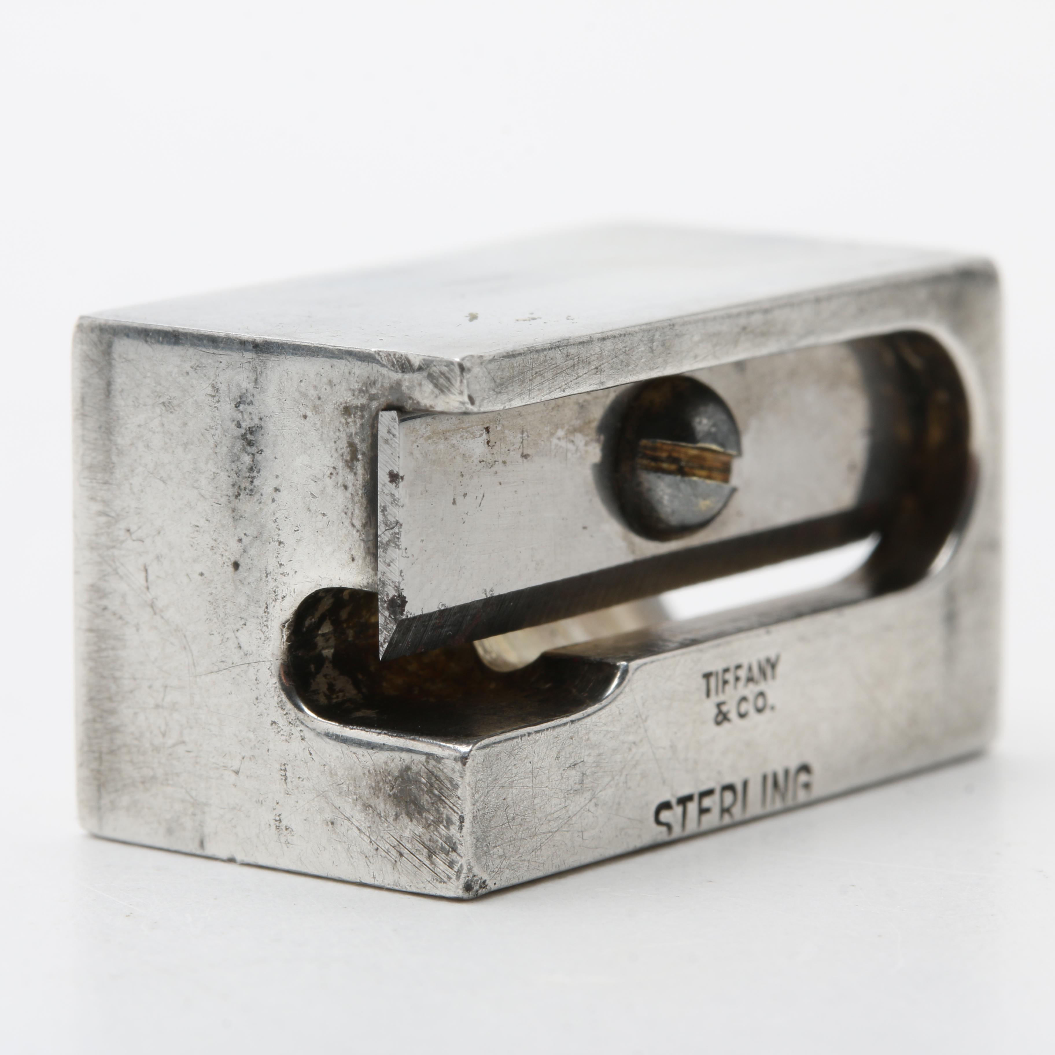 Tiffany & Co Sterling Silver Pencil Sharpener