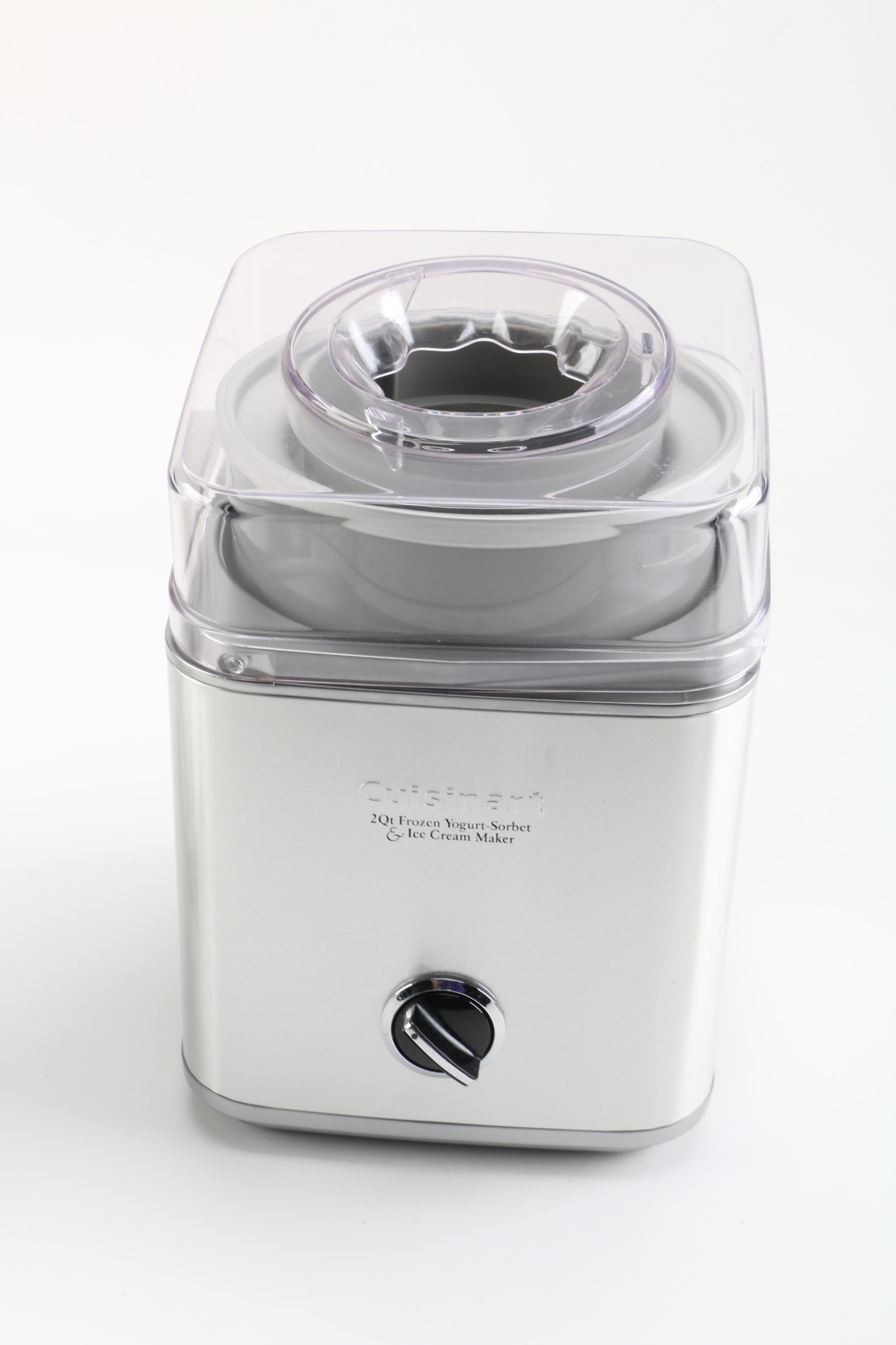 Cuisinart Food Processor and Frozen Yogurt-Sorbet & Ice Cream Maker