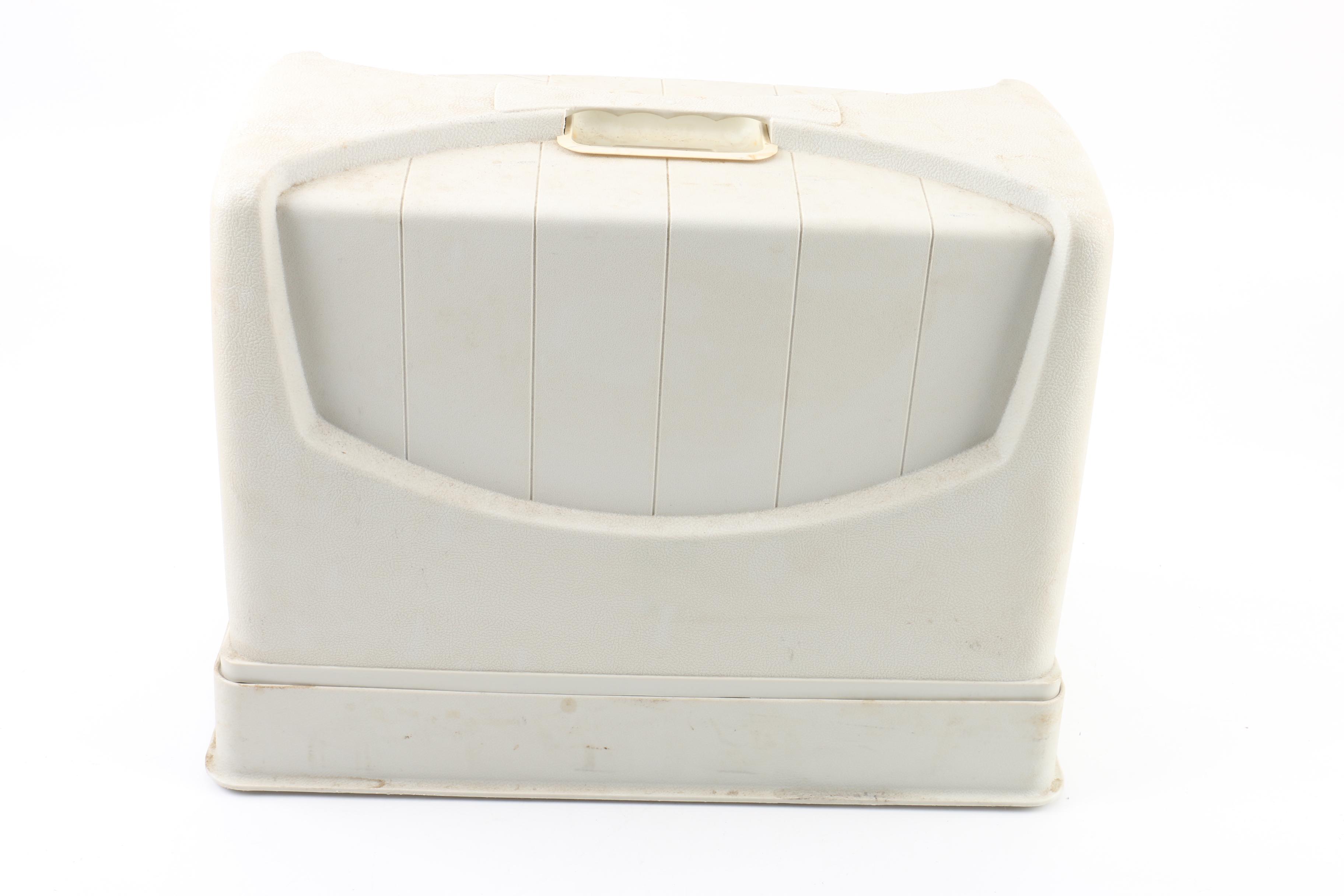 Necchi Model 535FA Sewing Machine with Case and Accessories