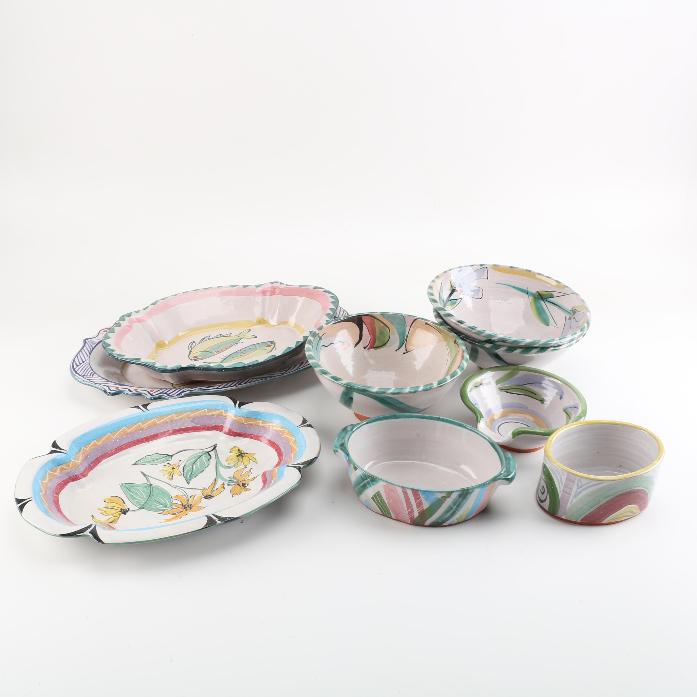 Mary George Kronstadt Thrown Earthenware Serveware