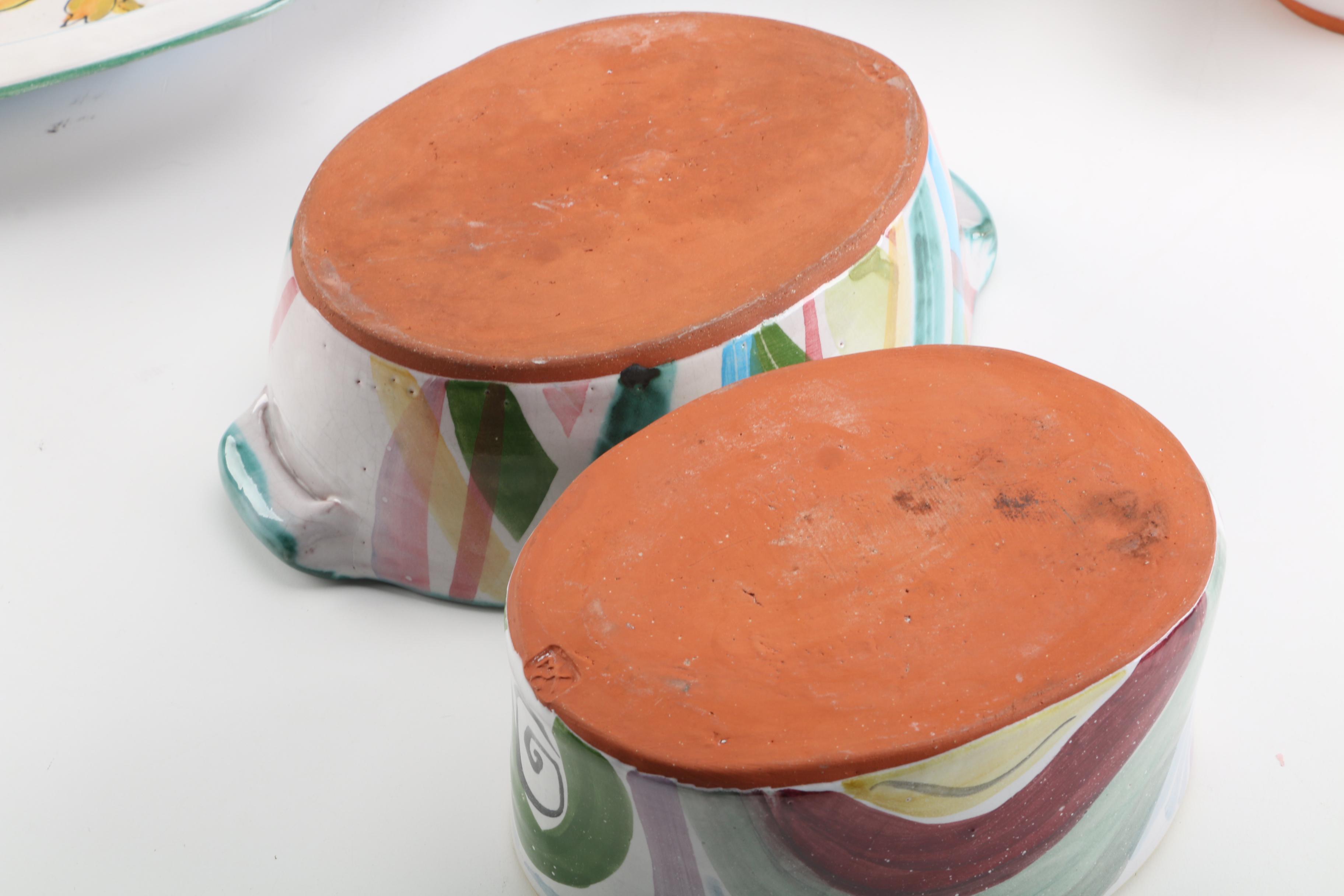 Mary George Kronstadt Thrown Earthenware Serveware