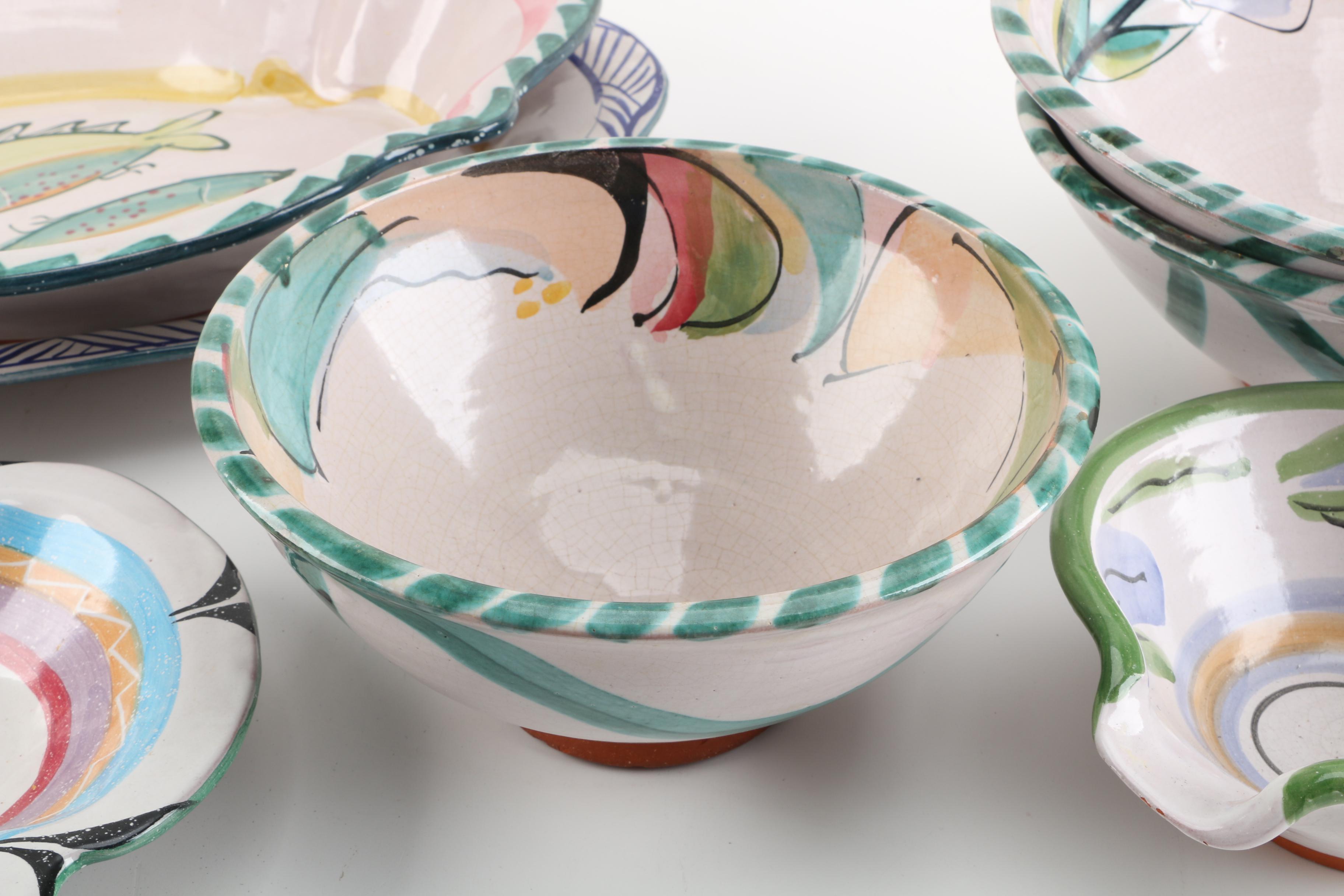 Mary George Kronstadt Thrown Earthenware Serveware