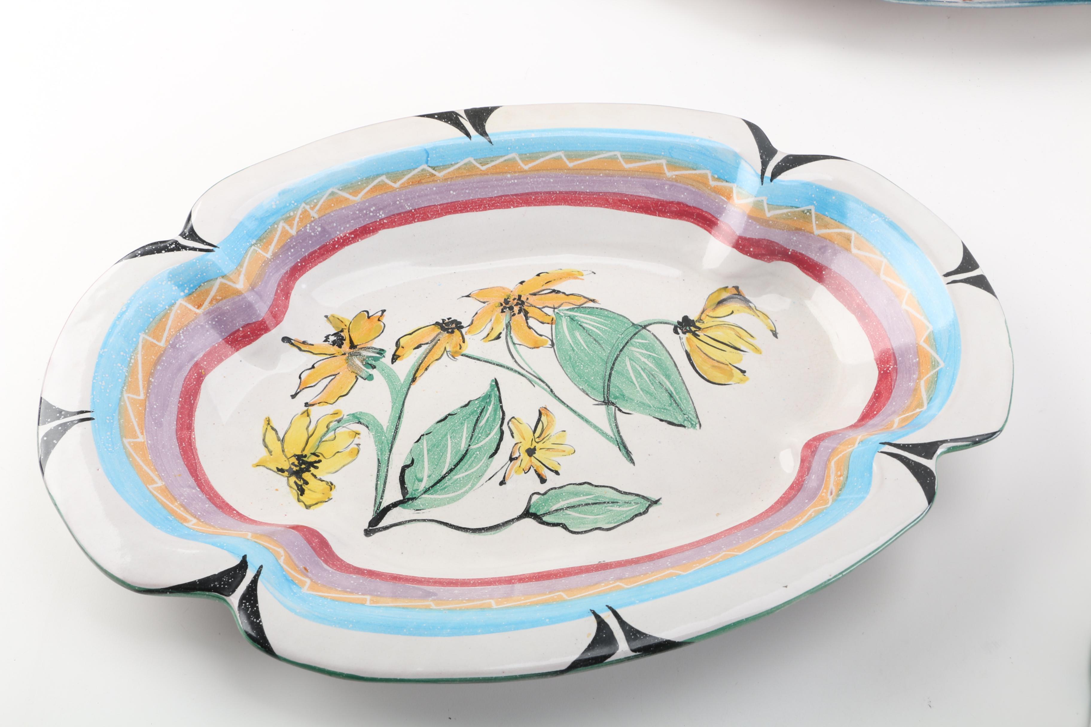 Mary George Kronstadt Thrown Earthenware Serveware