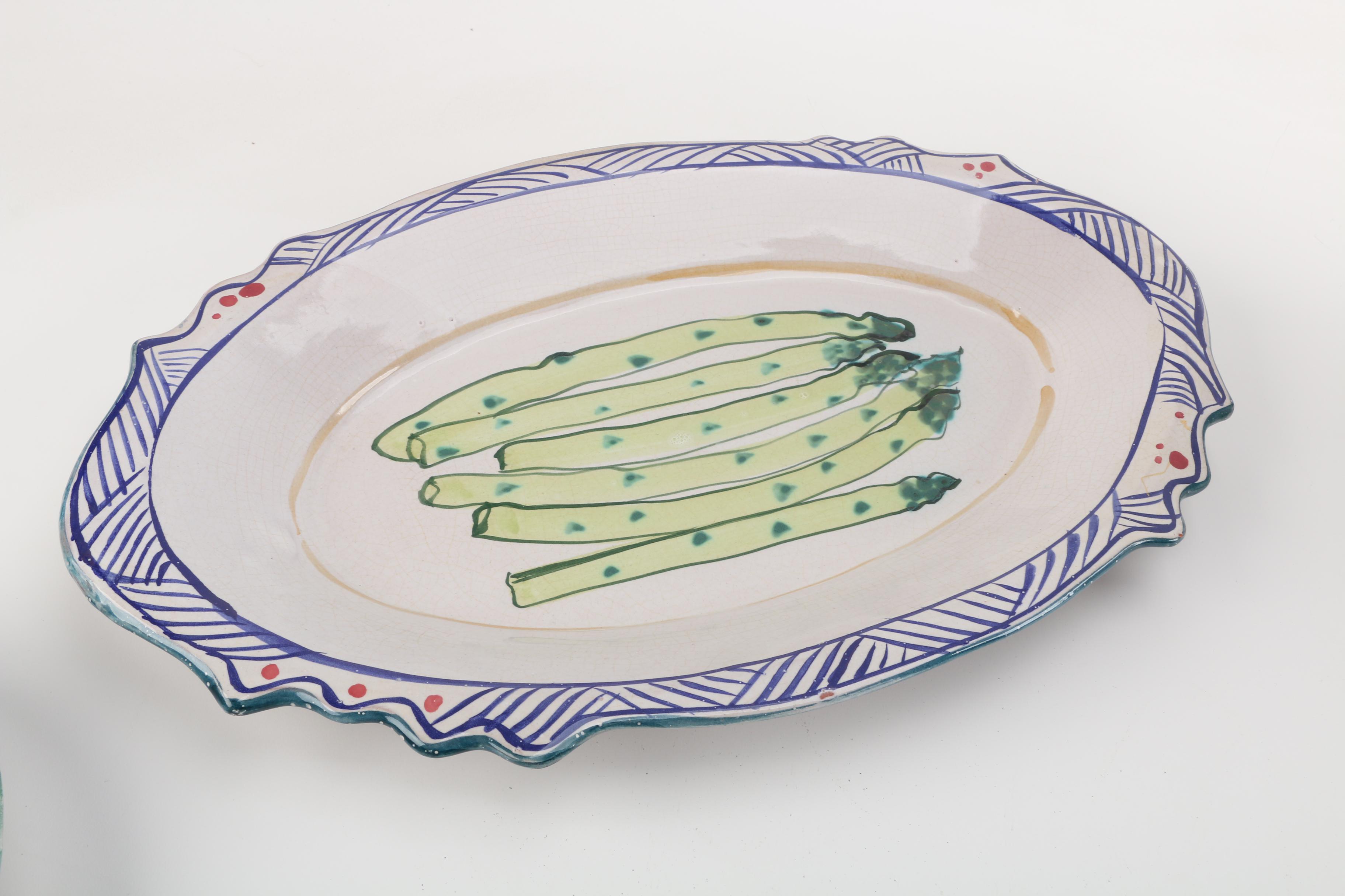 Mary George Kronstadt Thrown Earthenware Serveware