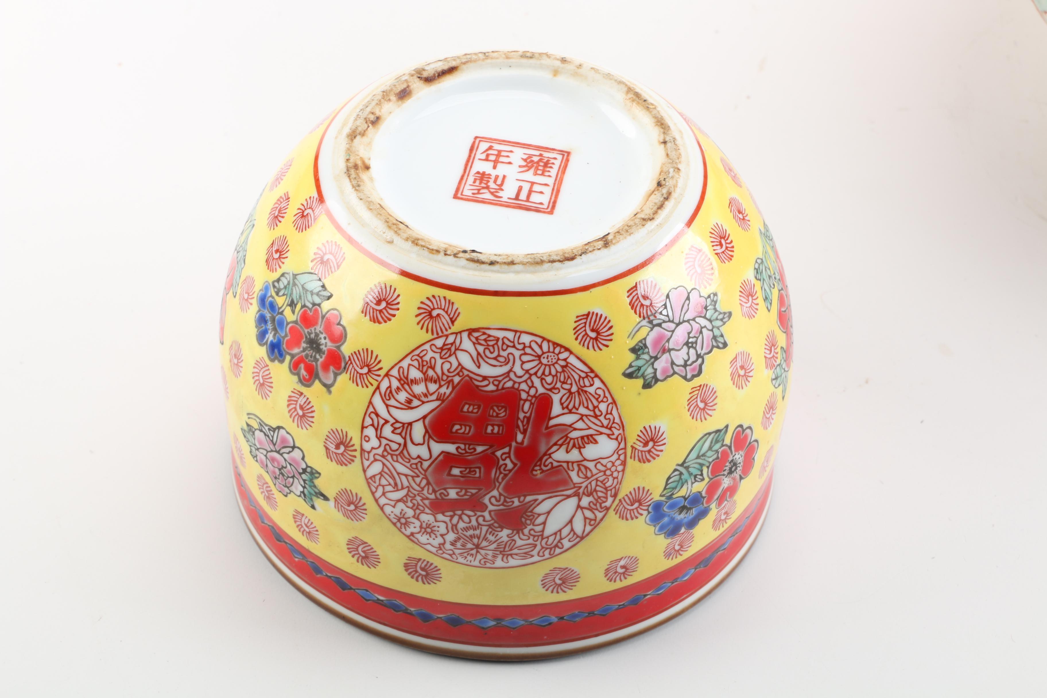 Chinese Stoneware Bowls