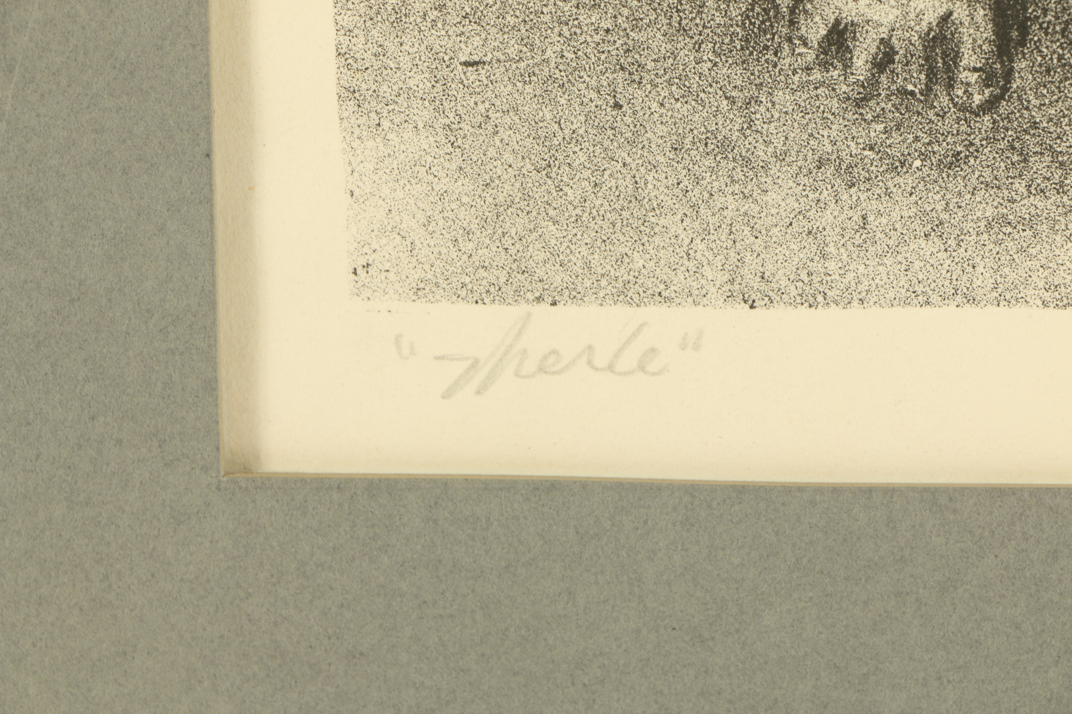 Niles Lewandowski Lithograph "Merle"