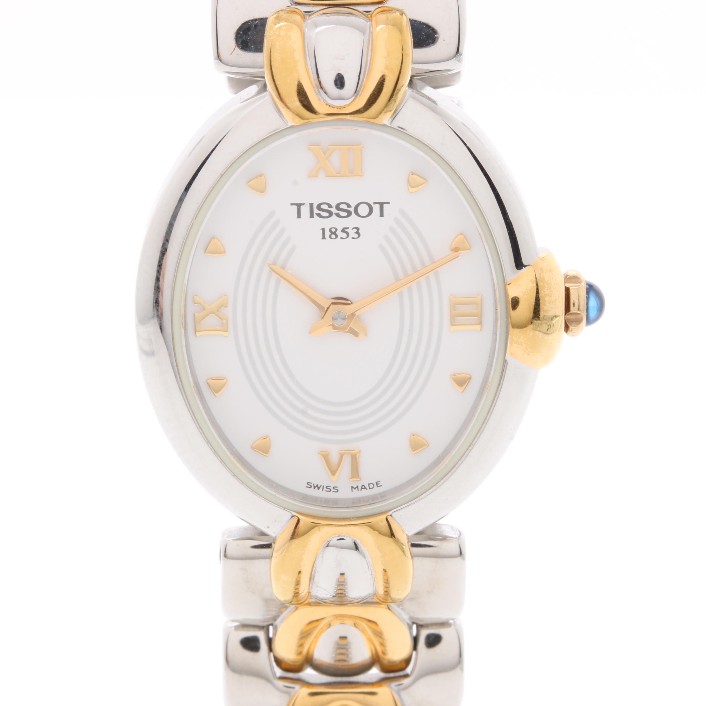 Tissot Two Tone Stainless Steel Watch with Box