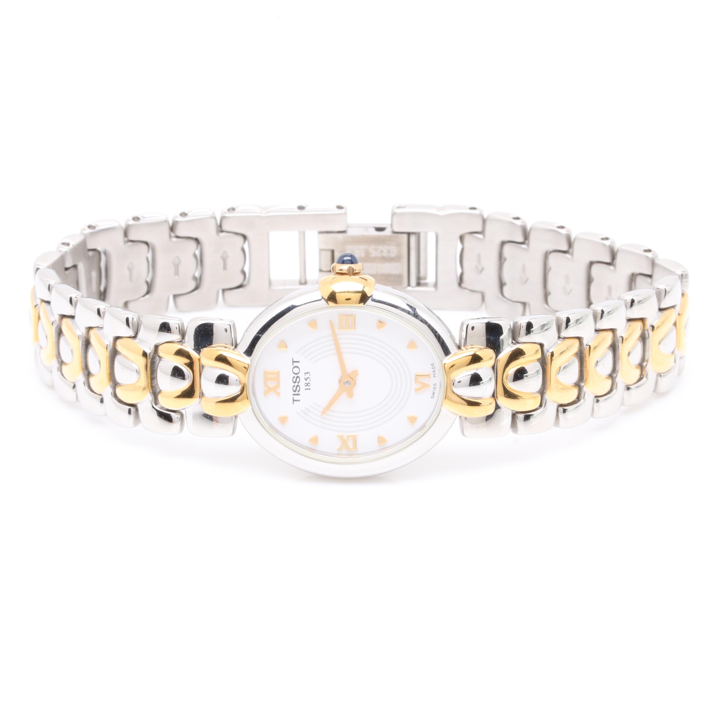 Tissot Two Tone Stainless Steel Watch with Box