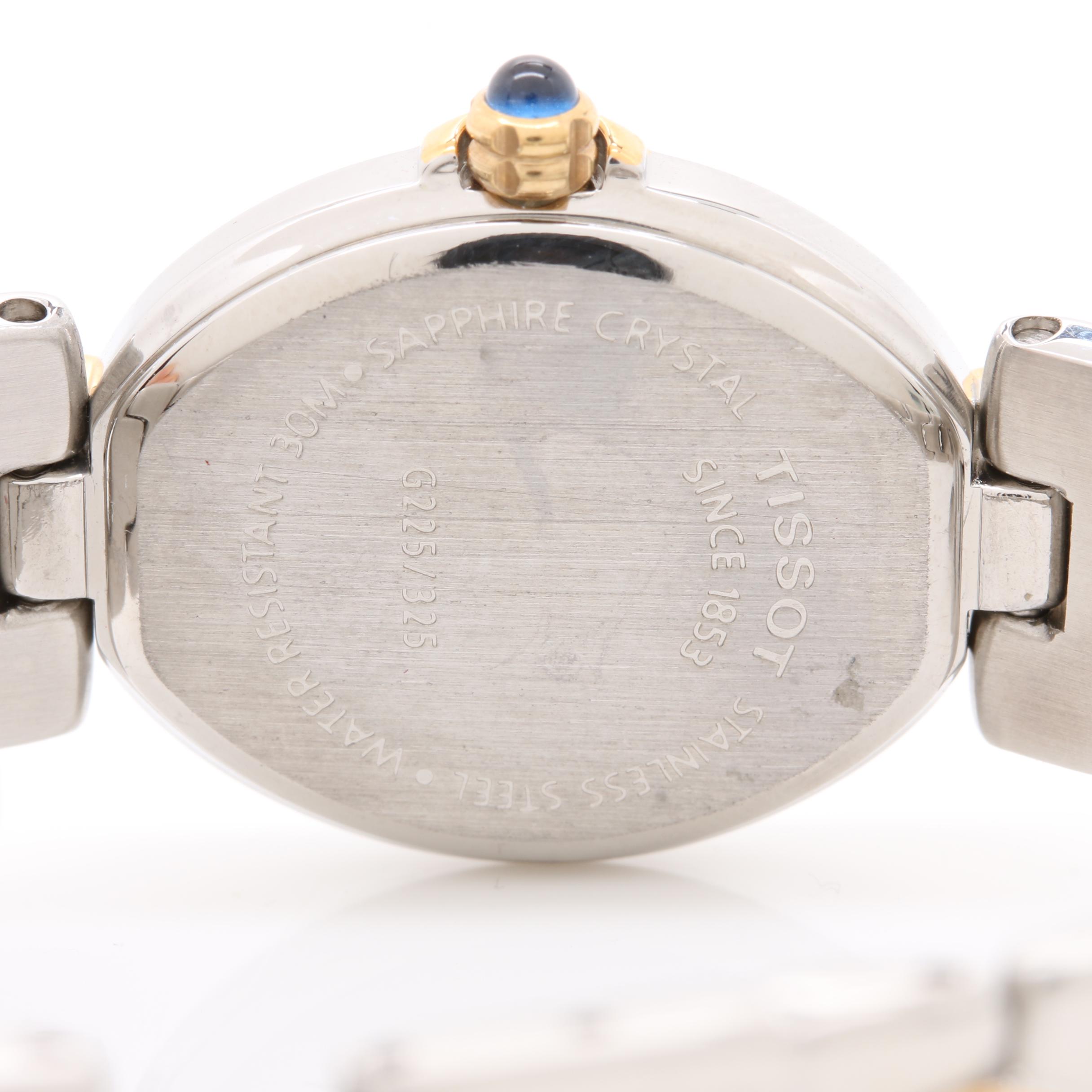 Tissot Two Tone Stainless Steel Watch with Box